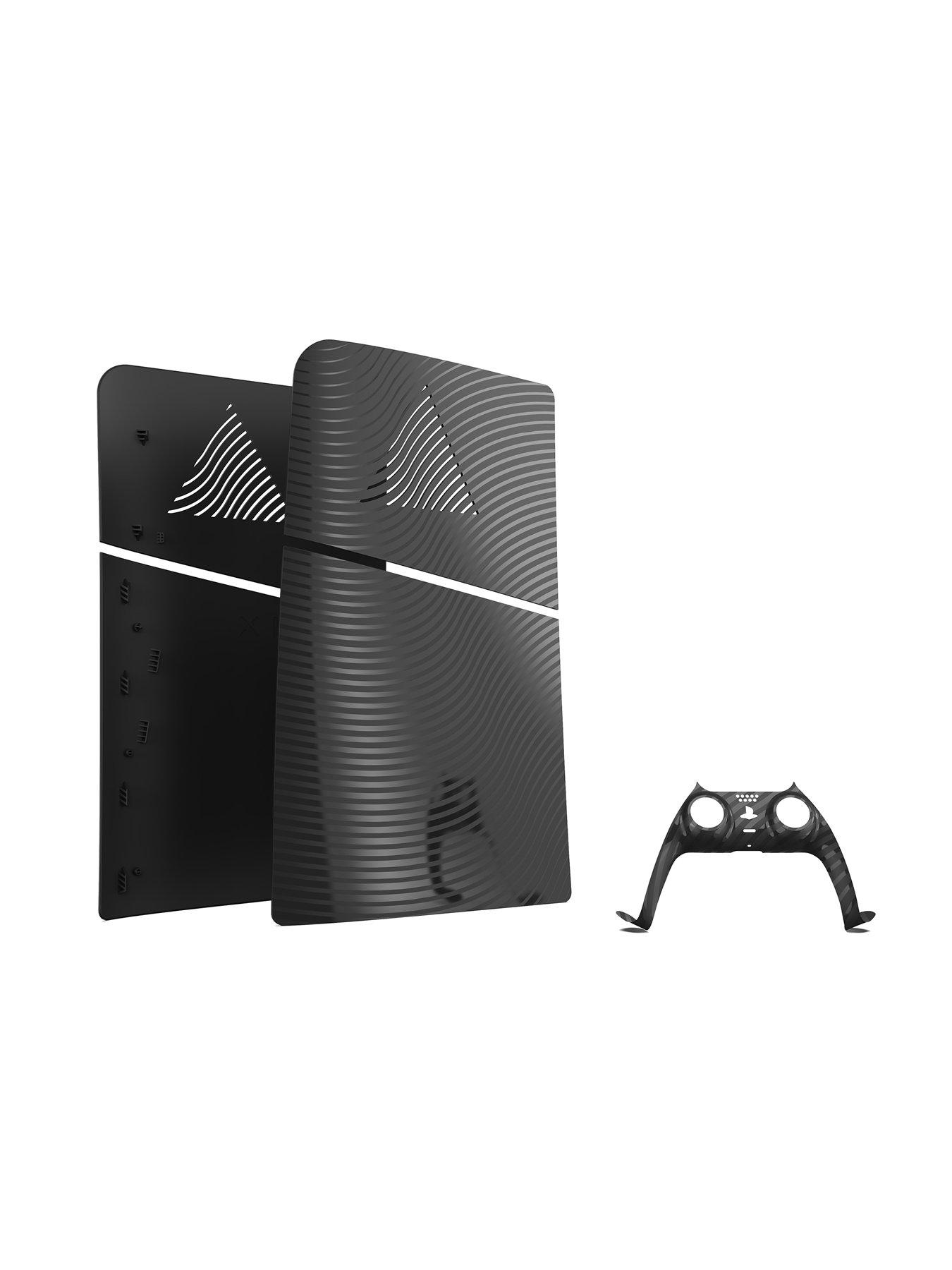  image of maxx-tech-ps5-slim-faceplates-controller-faceplates-black