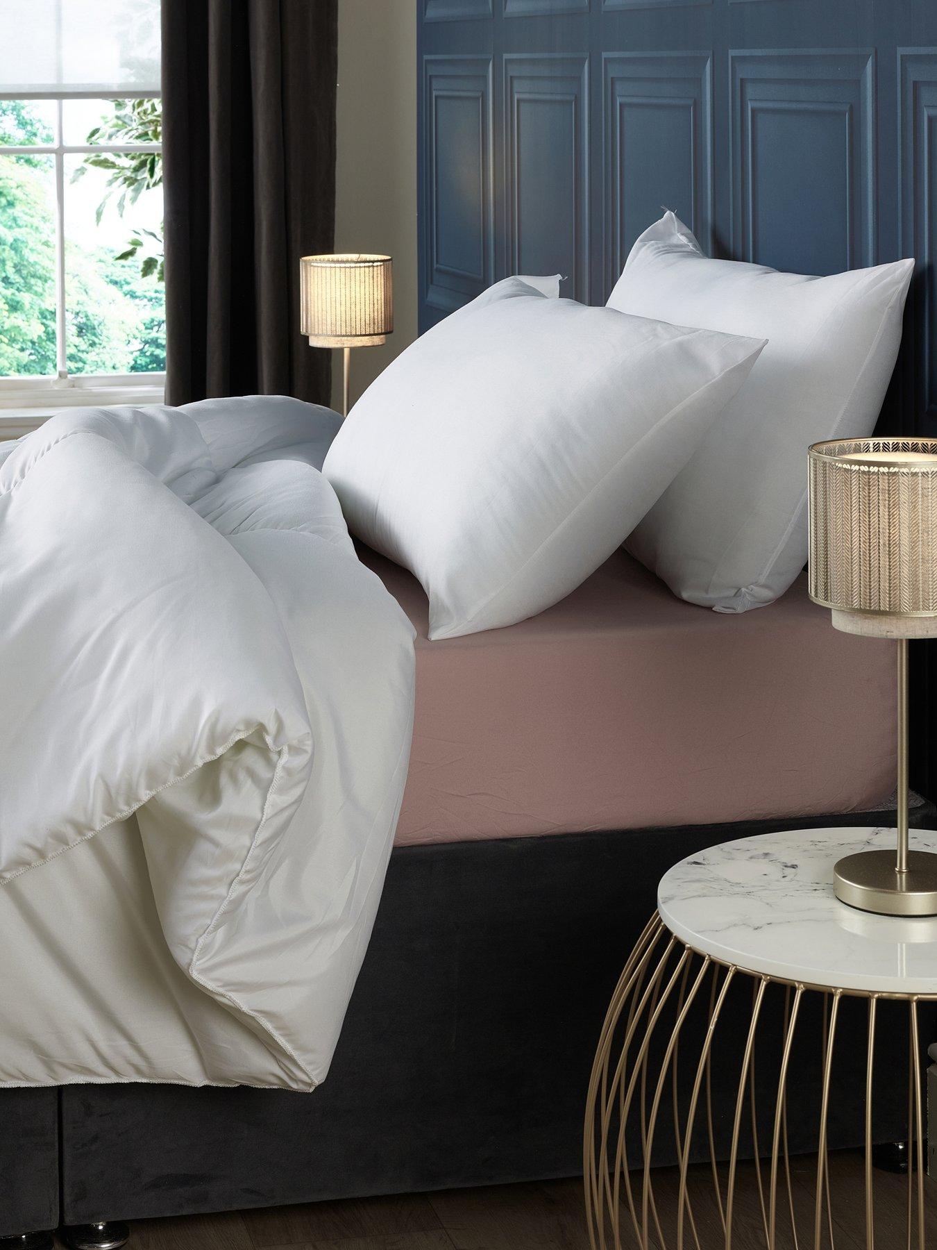 Image 4 of 5 of The Very Collection Anti-Allergy Pillow Pair - White