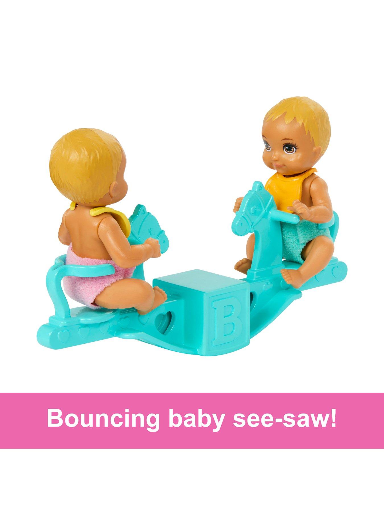 Barbie Skipper Babysitter Doll with Twin Nursery Playset Littlewoods
