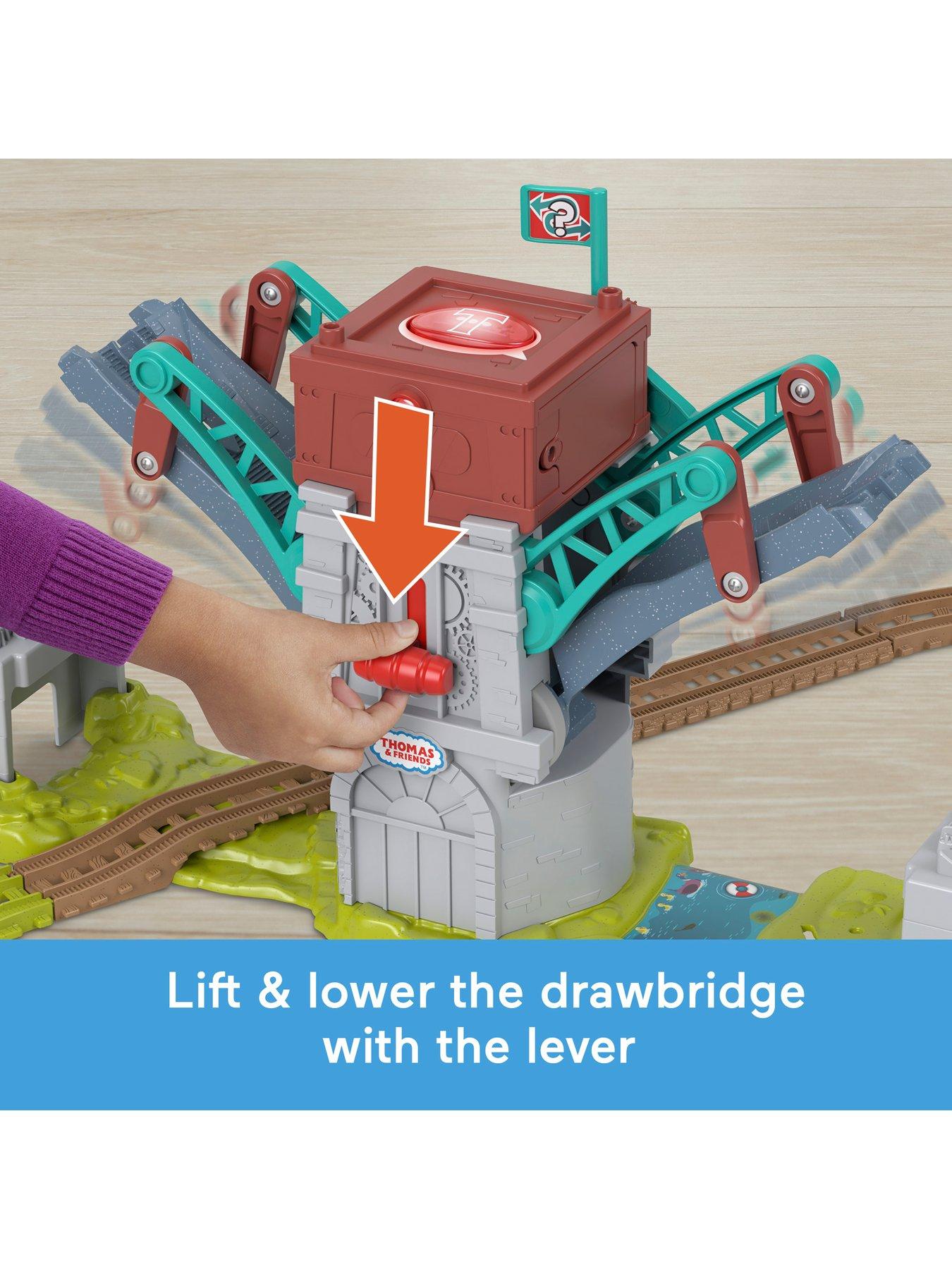  image of thomas-friends-talking-bulstrode-amp-the-double-drawbridge-set