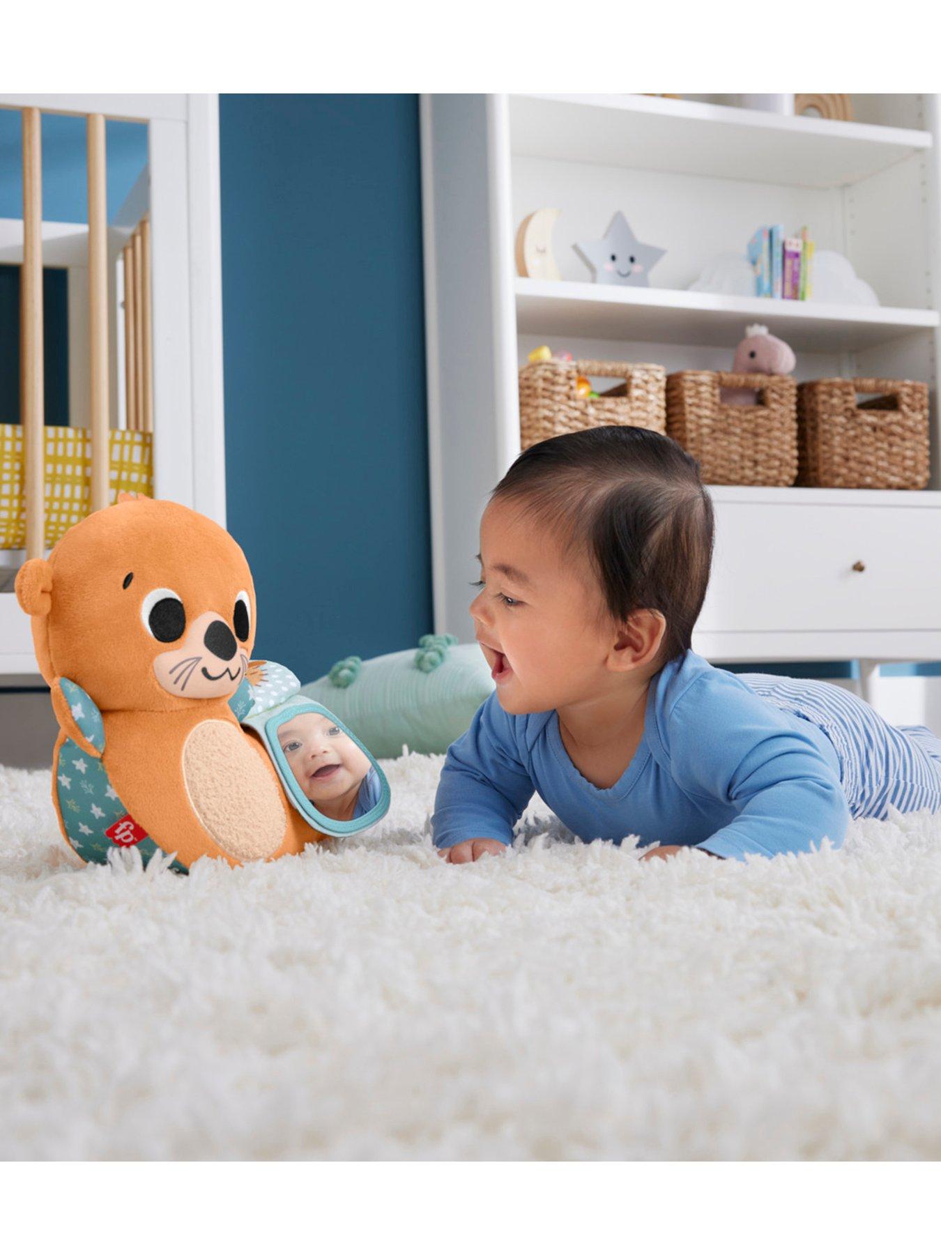  image of fisher-price-2-in-1-rockin-tummy-time-otter