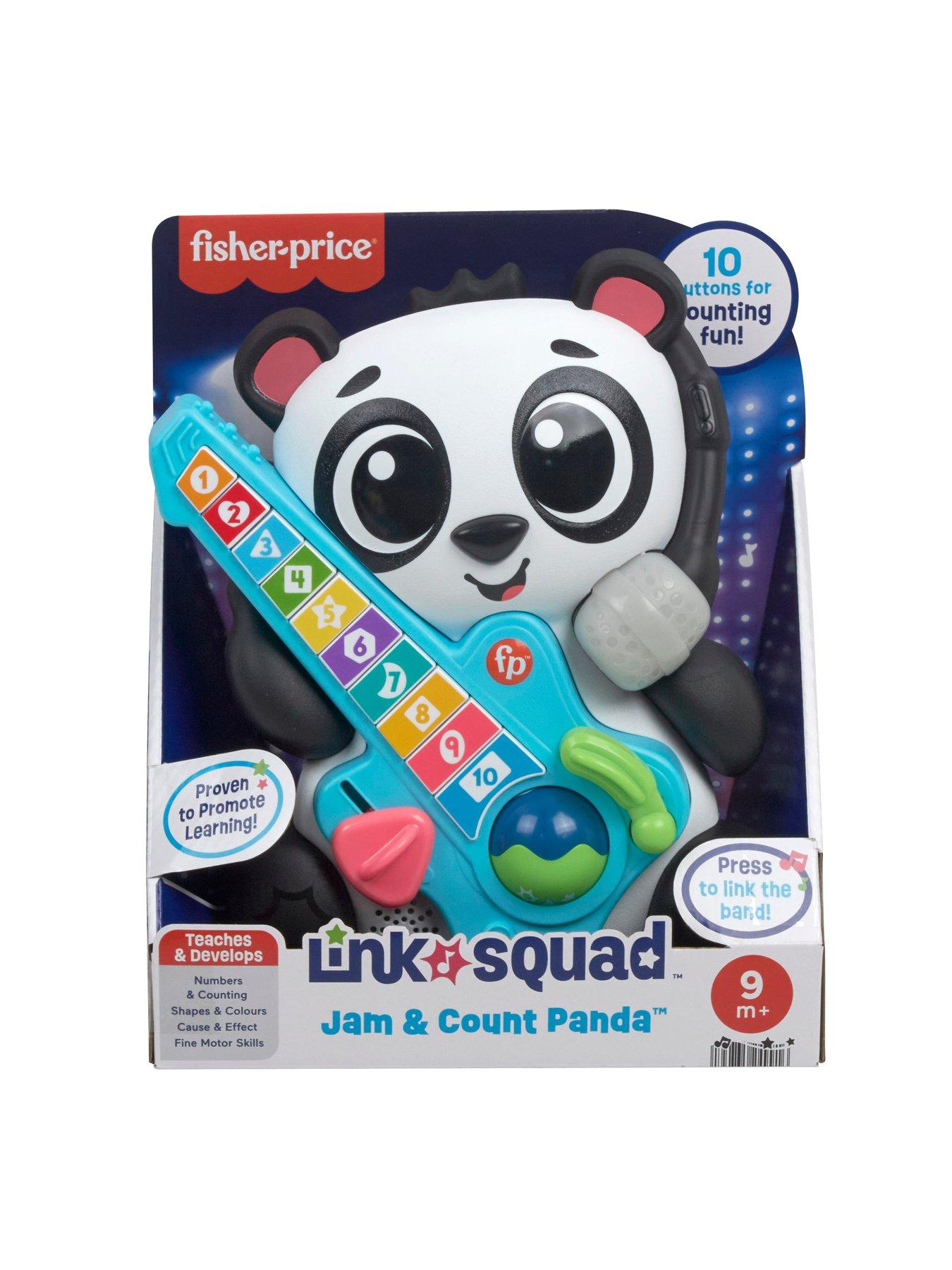 Image 7 of 8 of Fisher-Price Link Squad Jam &amp; Count Panda