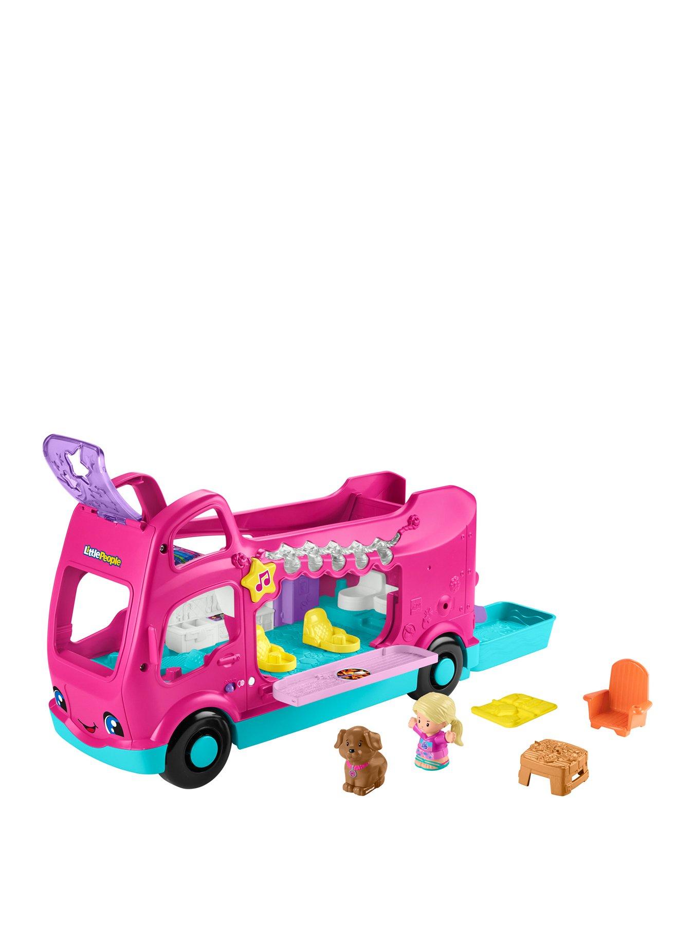 Fisher-Price Little People Little People Barbie Little Dream Camper Playset with 2 Little People Figures