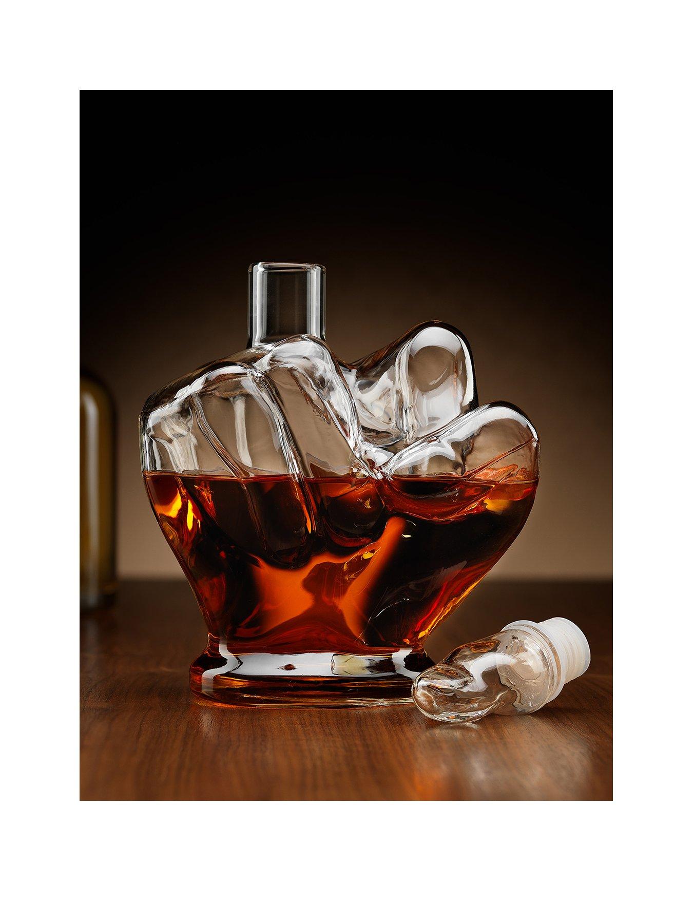 Image 1 of 5 of MenKind Middle Finger Decanter