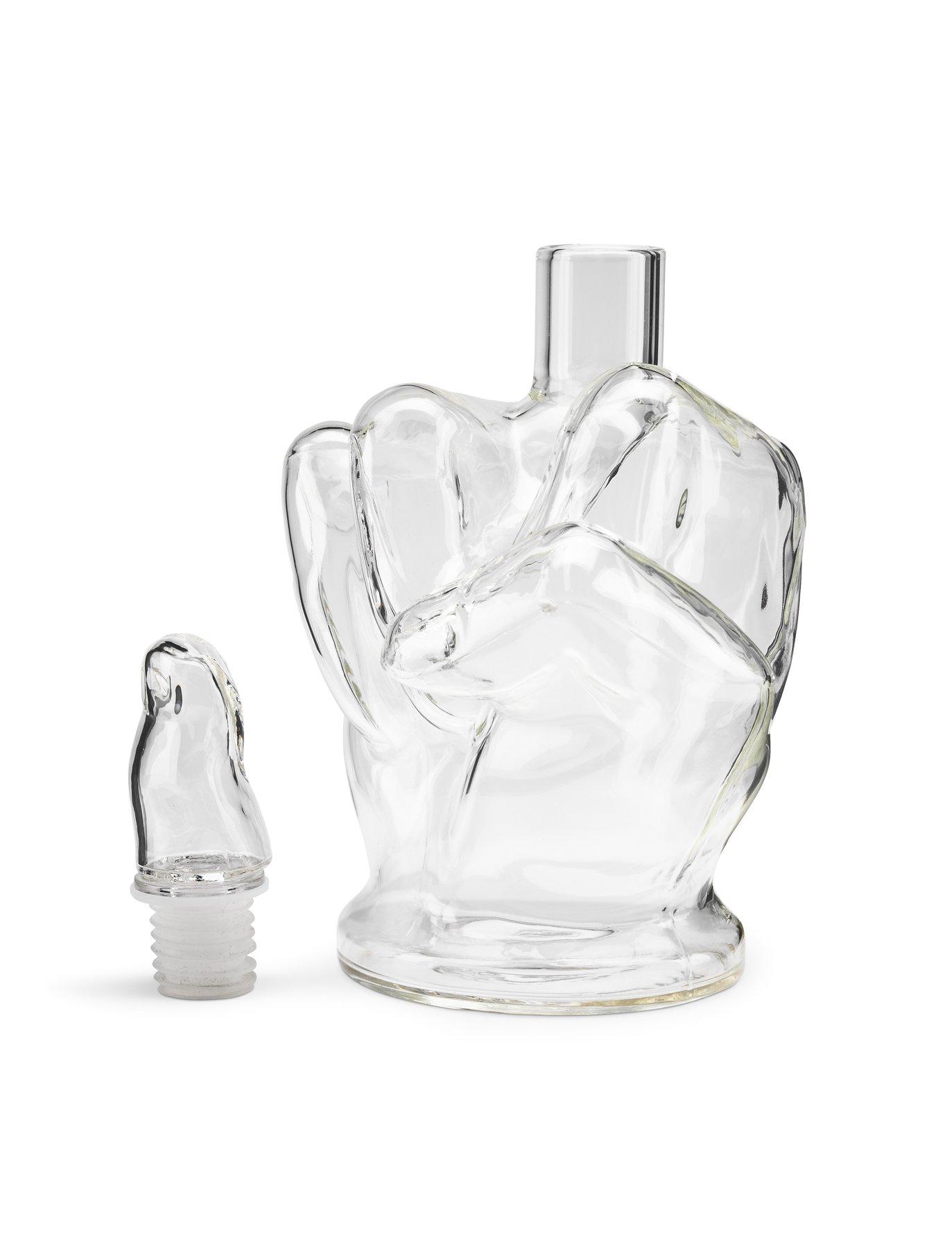 Image 2 of 5 of MenKind Middle Finger Decanter