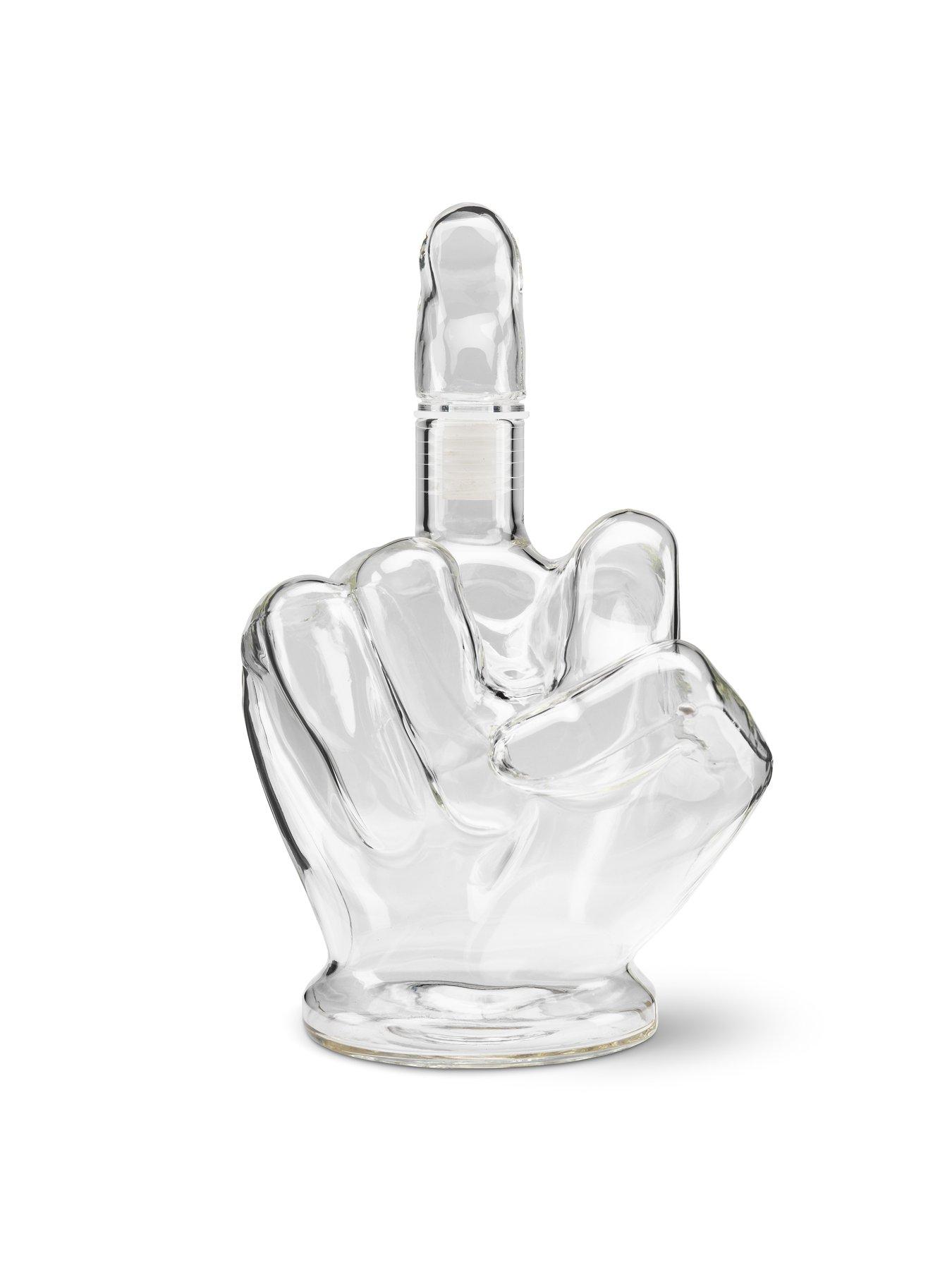 Image 3 of 5 of MenKind Middle Finger Decanter