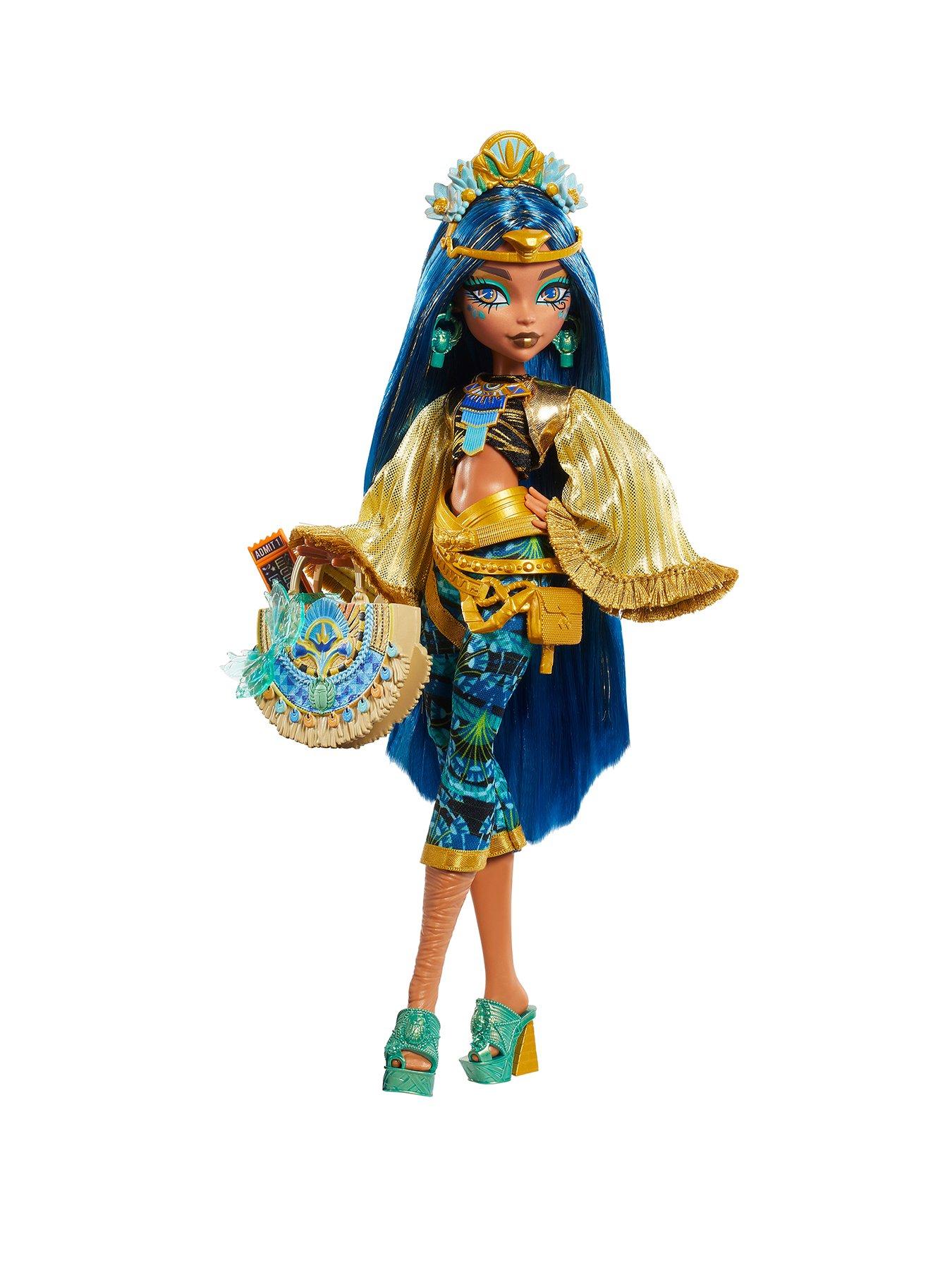  image of monster-high-monster-fest-cleo-de-nile-fashion-doll-and-accessories