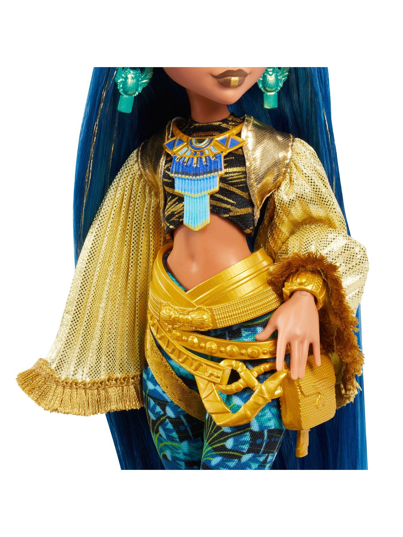  image of monster-high-monster-fest-cleo-de-nile-fashion-doll-and-accessories