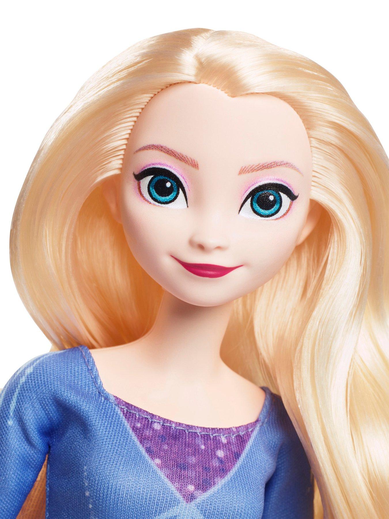  image of disney-frozen-elsa-fashion-doll-with-dress-amp-nokk-with-adventure-carriage