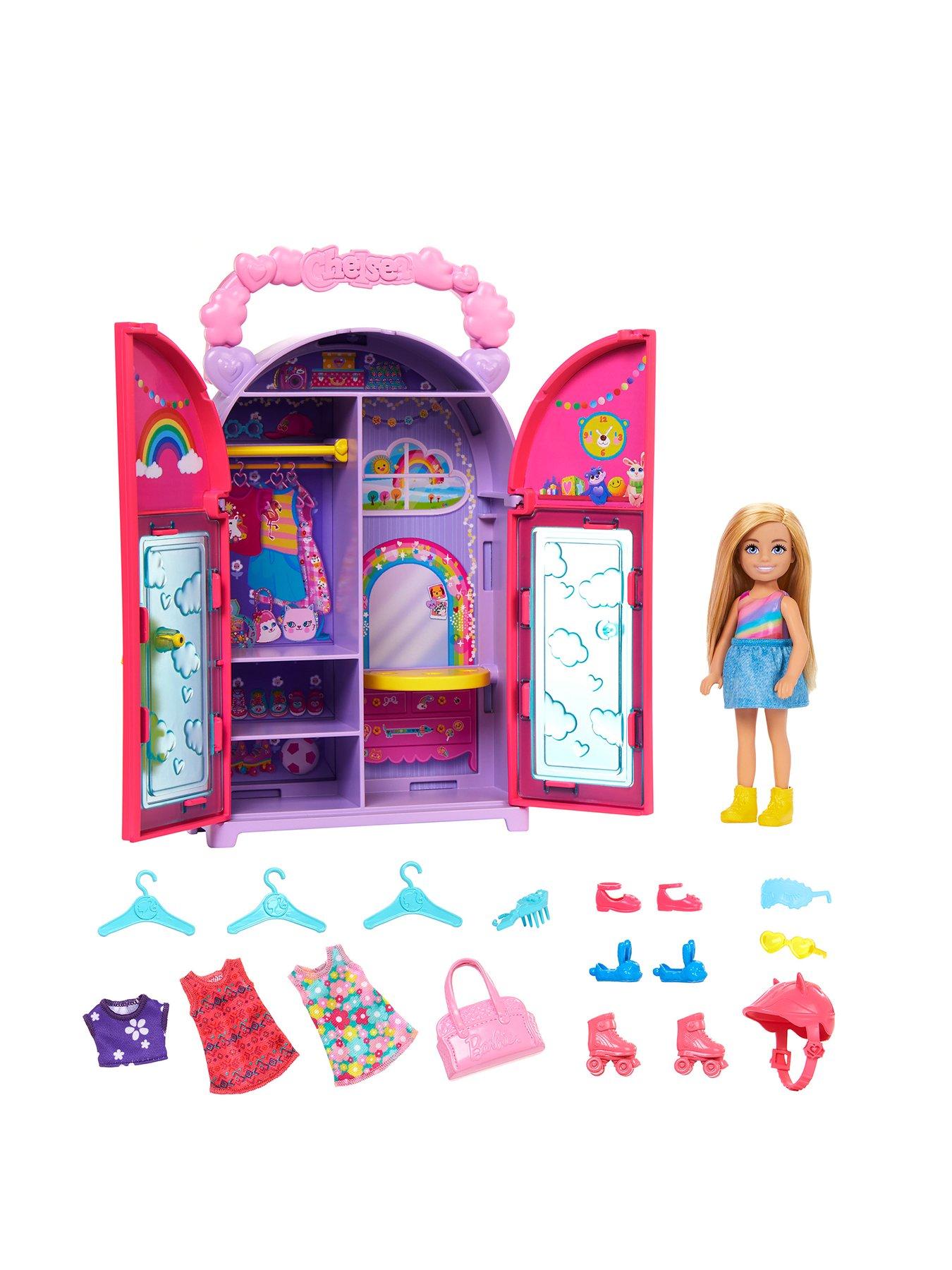 Barbie Chelsea Doll  &  Closet Toy Playset
