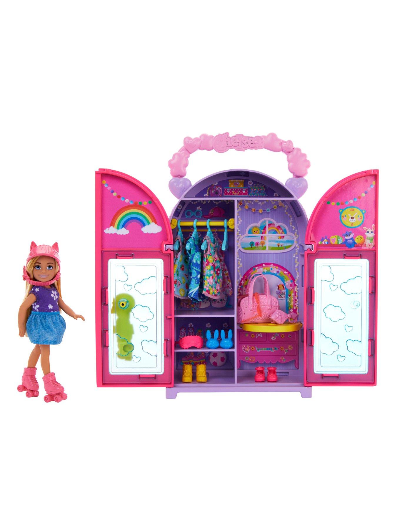 Image 2 of 6 of Barbie Chelsea Doll &amp; Closet Toy Playset