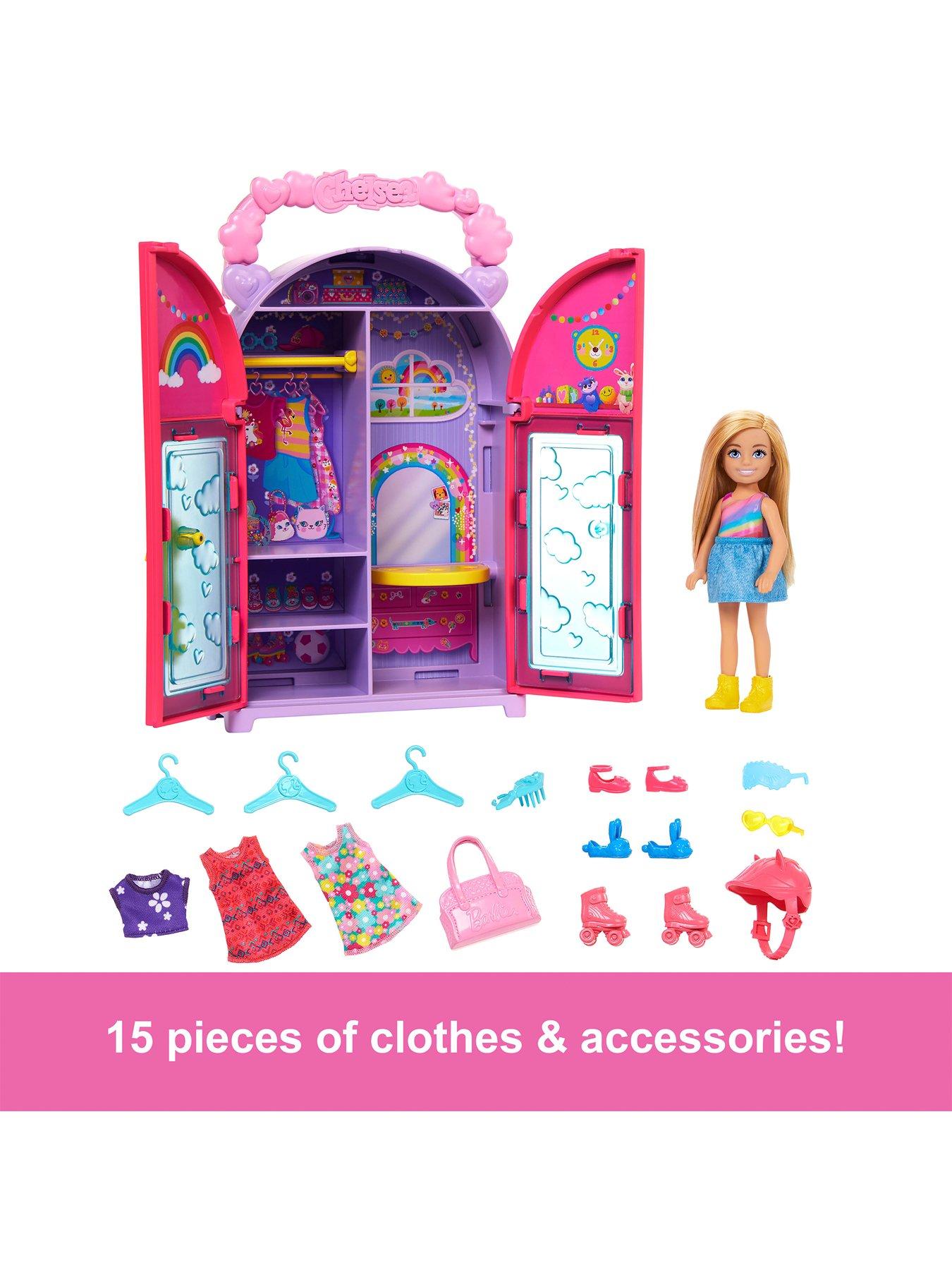 Image 5 of 6 of Barbie Chelsea Doll &amp; Closet Toy Playset