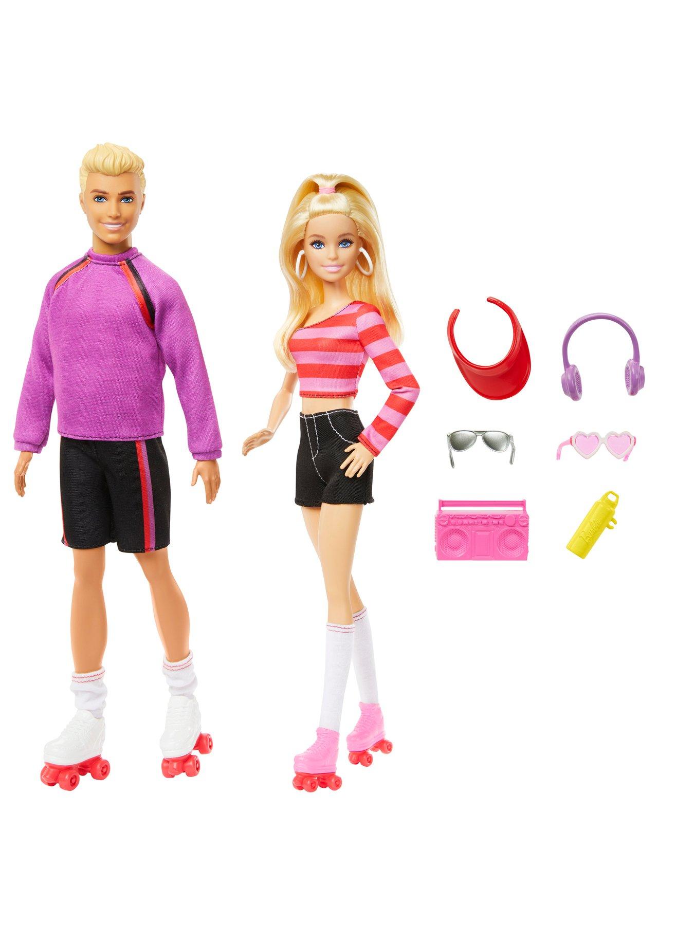 image of barbie-amp-ken-rollernbsp-nbspskating-65th-anniversary-collectiblenbspfashion-dolls