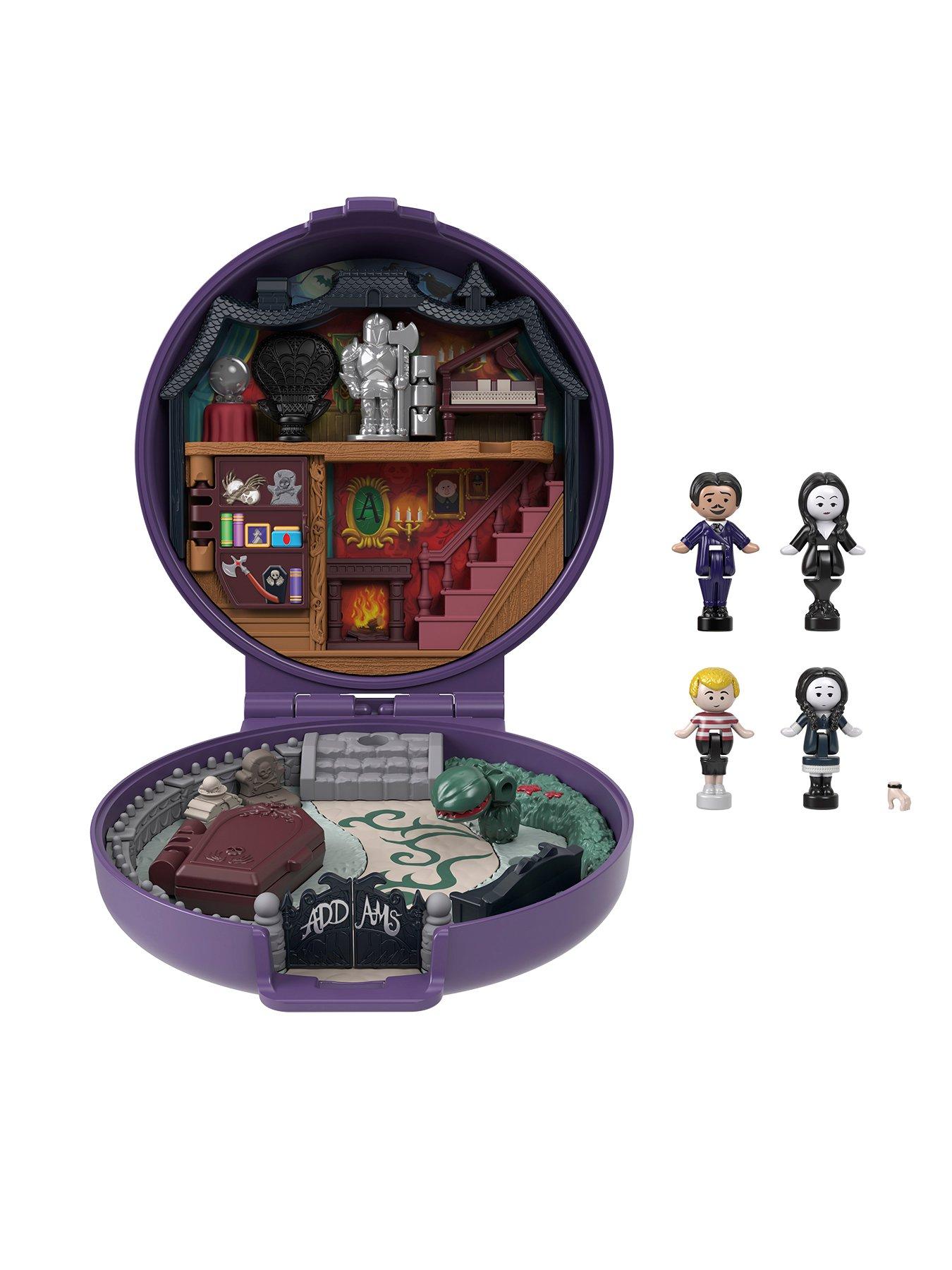 Image 2 of 7 of Polly Pocket Addams Family Compact Collector Dolls &amp; Playset