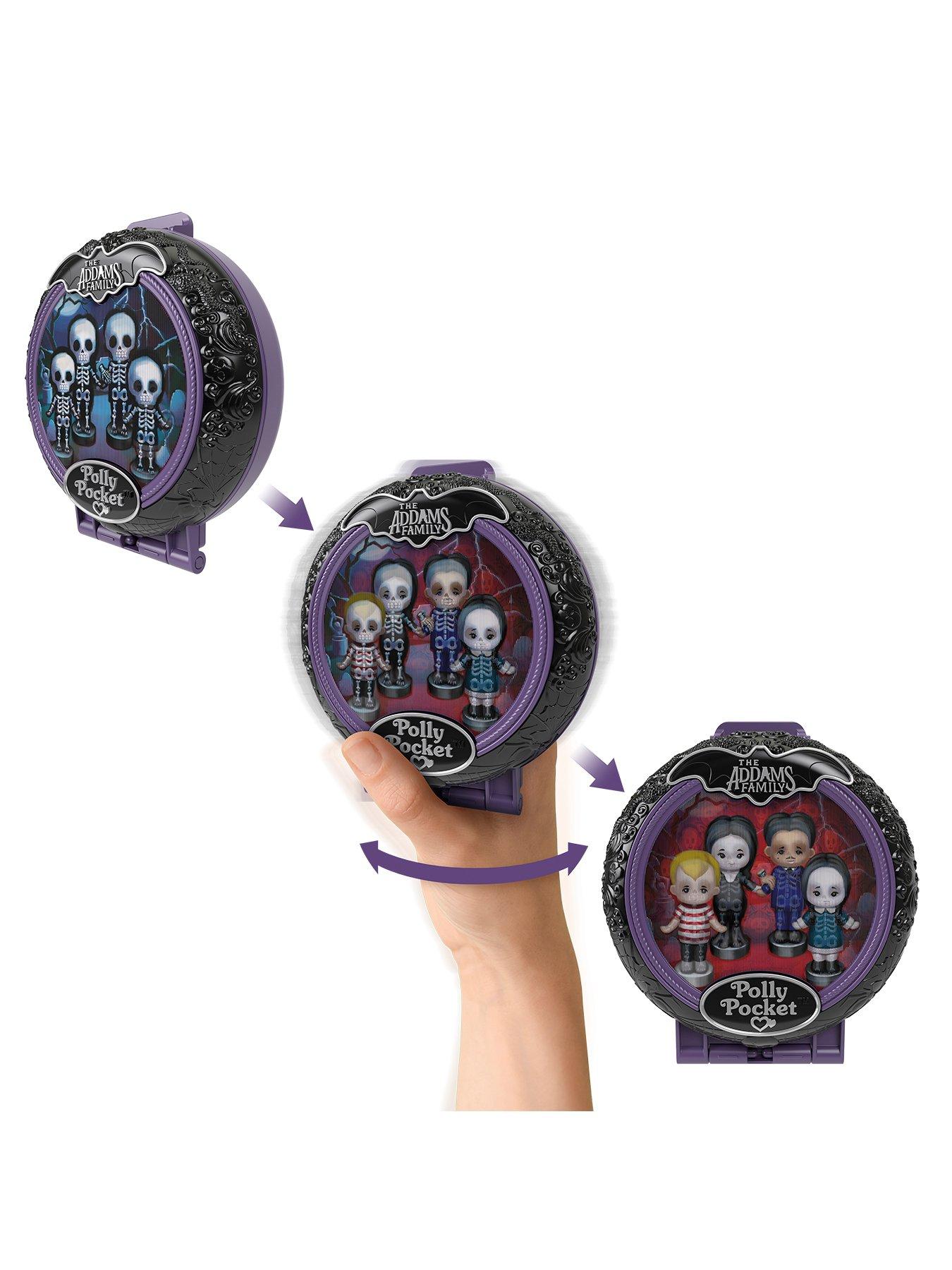 Image 3 of 7 of Polly Pocket Addams Family Compact Collector Dolls &amp; Playset