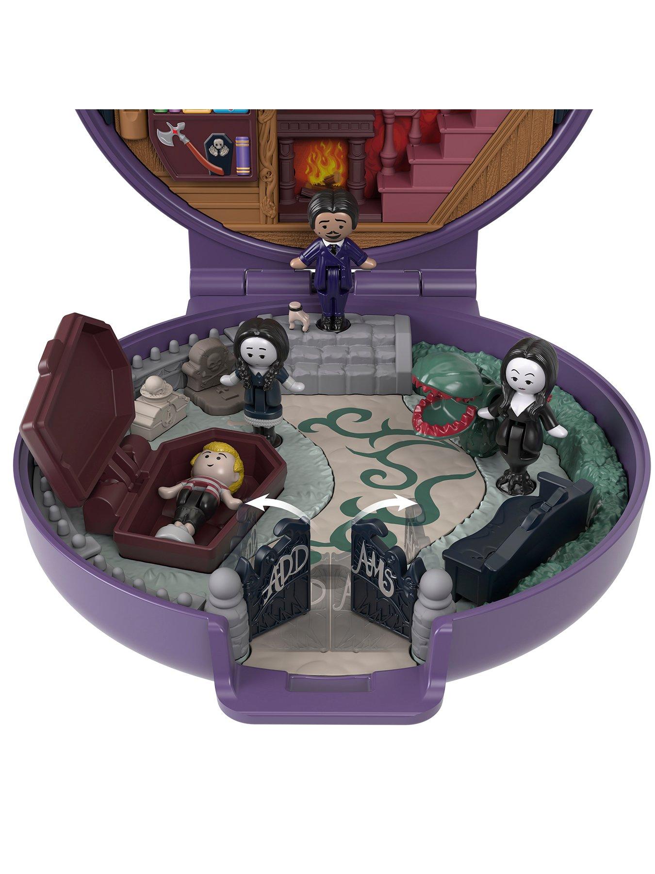 Image 4 of 7 of Polly Pocket Addams Family Compact Collector Dolls &amp; Playset