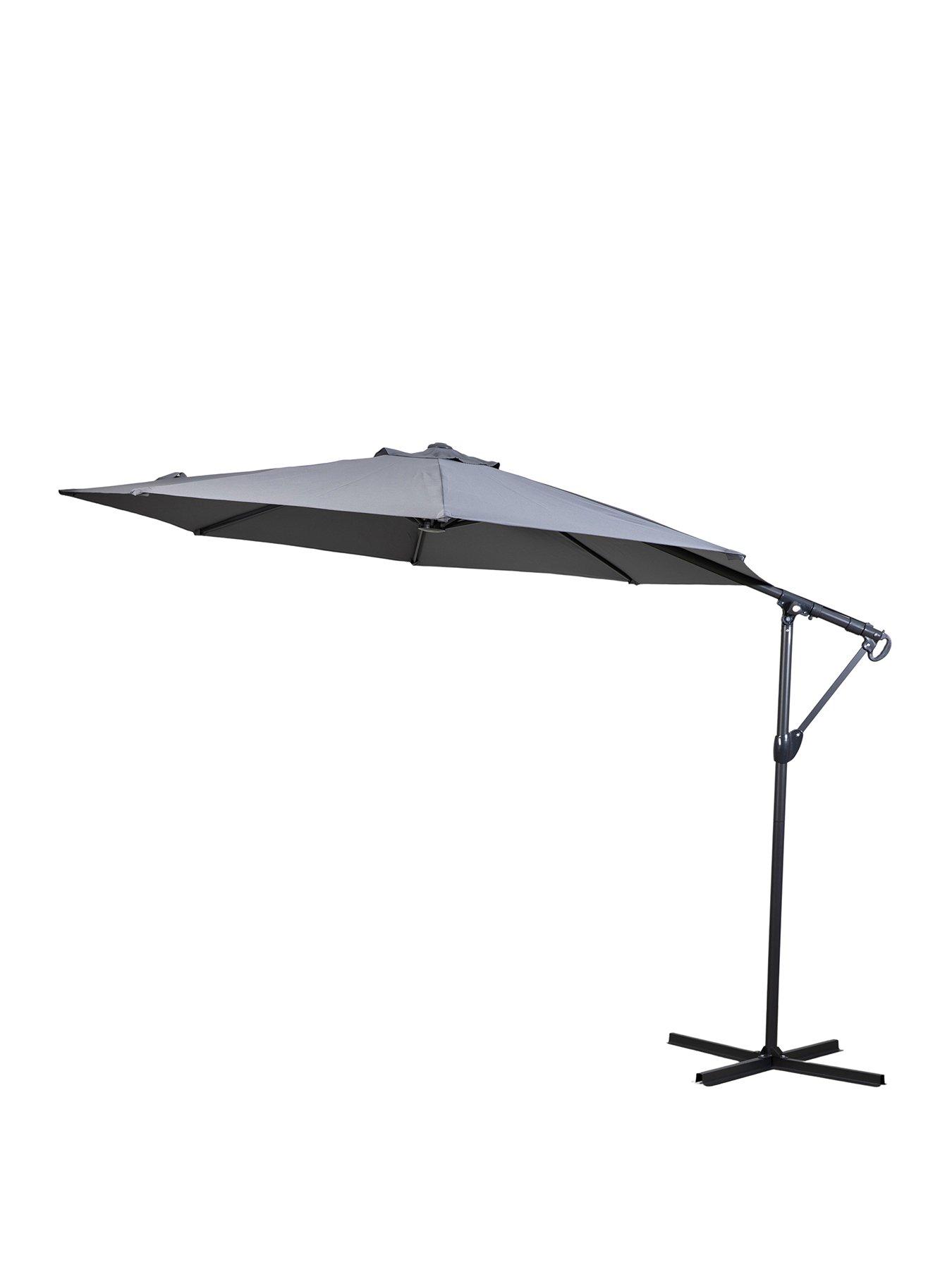  image of gallery-direct-vazzano-3m-cantilever-parasol-grey