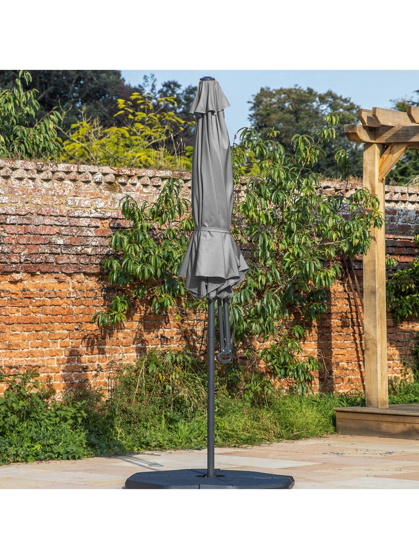  image of gallery-direct-vazzano-3m-cantilever-parasol-grey