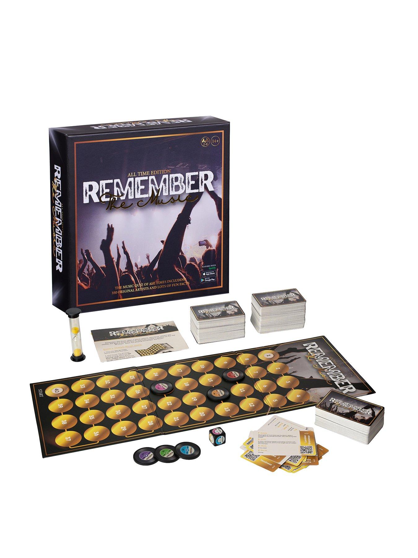 Remember The Music: All Time Edition Music Trivia Board Game