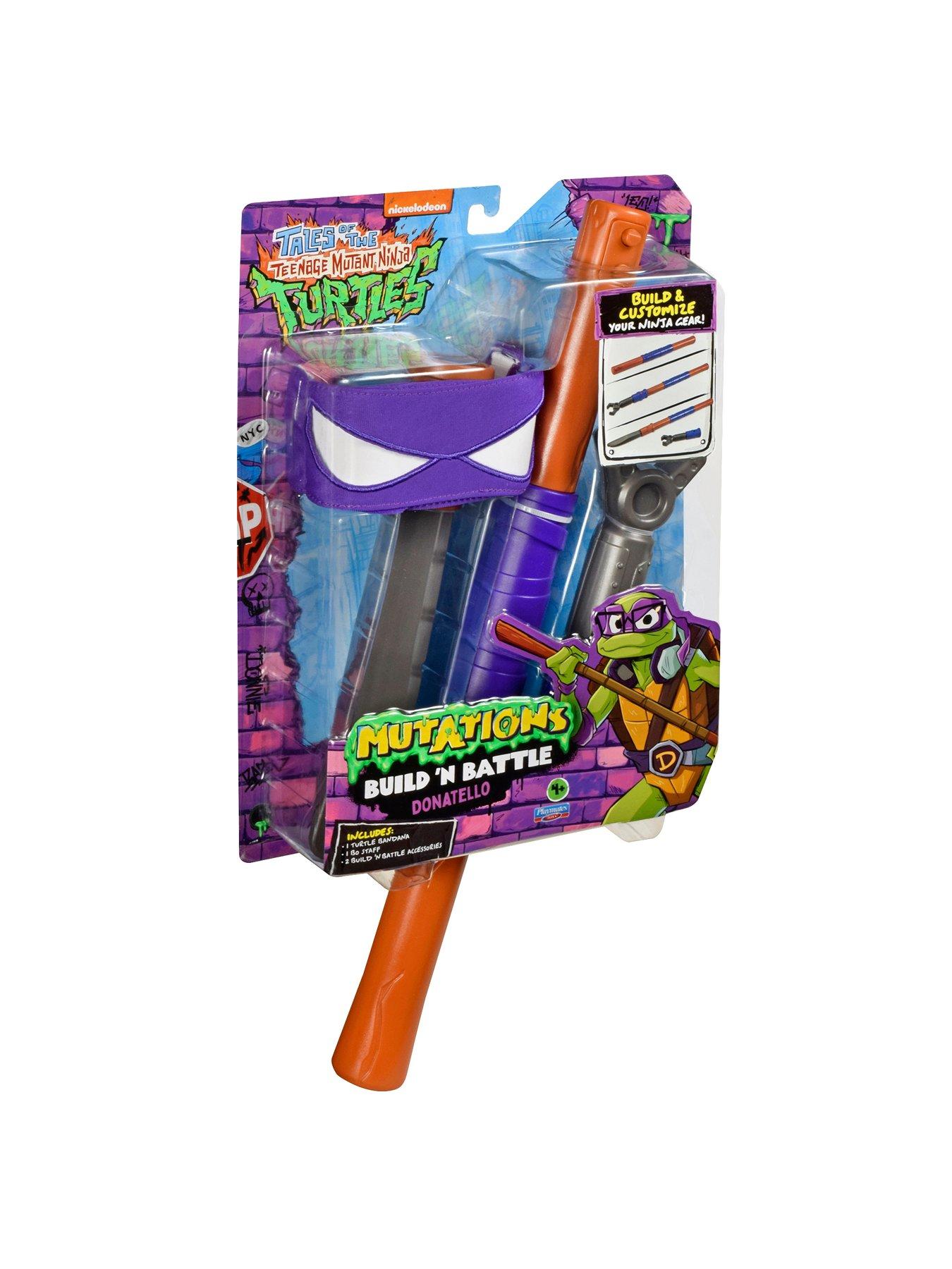  image of teenage-mutant-ninja-turtles-tales-of-teenage-mutant-ninja-turtles-build-n-battle-donatello-bo-staff-ninja-reveal-playset