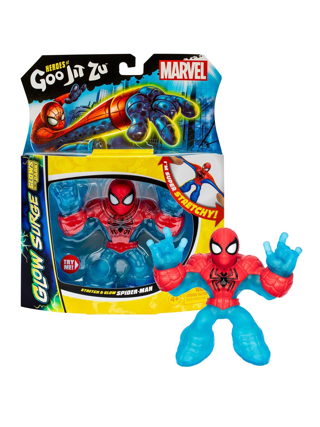 undefined Marvel Glow Surge Spider-Man Hero Pack