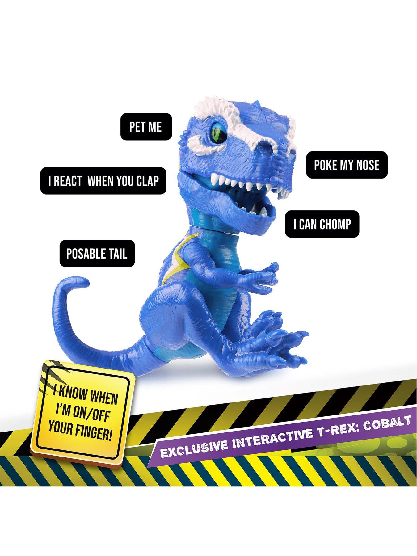 image of untamed-roaring-dinos-interactive-with-40-sounds-and-reactionsnbsp-nbspt-rexnbspcobalt-blue