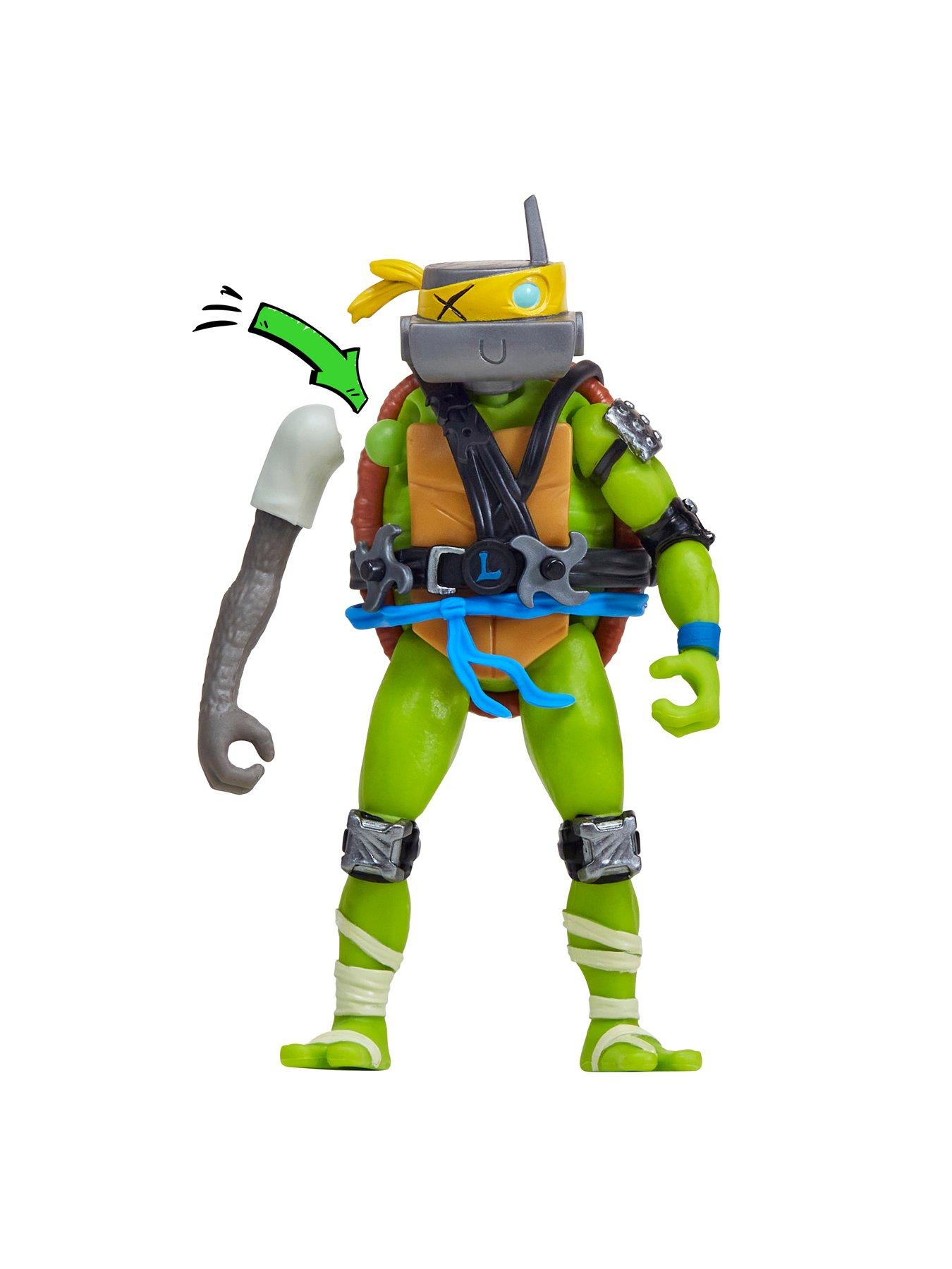 Image 3 of 8 of Teenage Mutant Ninja Turtles Tales of Teenage Mutant Ninja Turtles -&nbsp;Leonardo -&nbsp;Mutations Mix and Match 4.5-Inch Figure