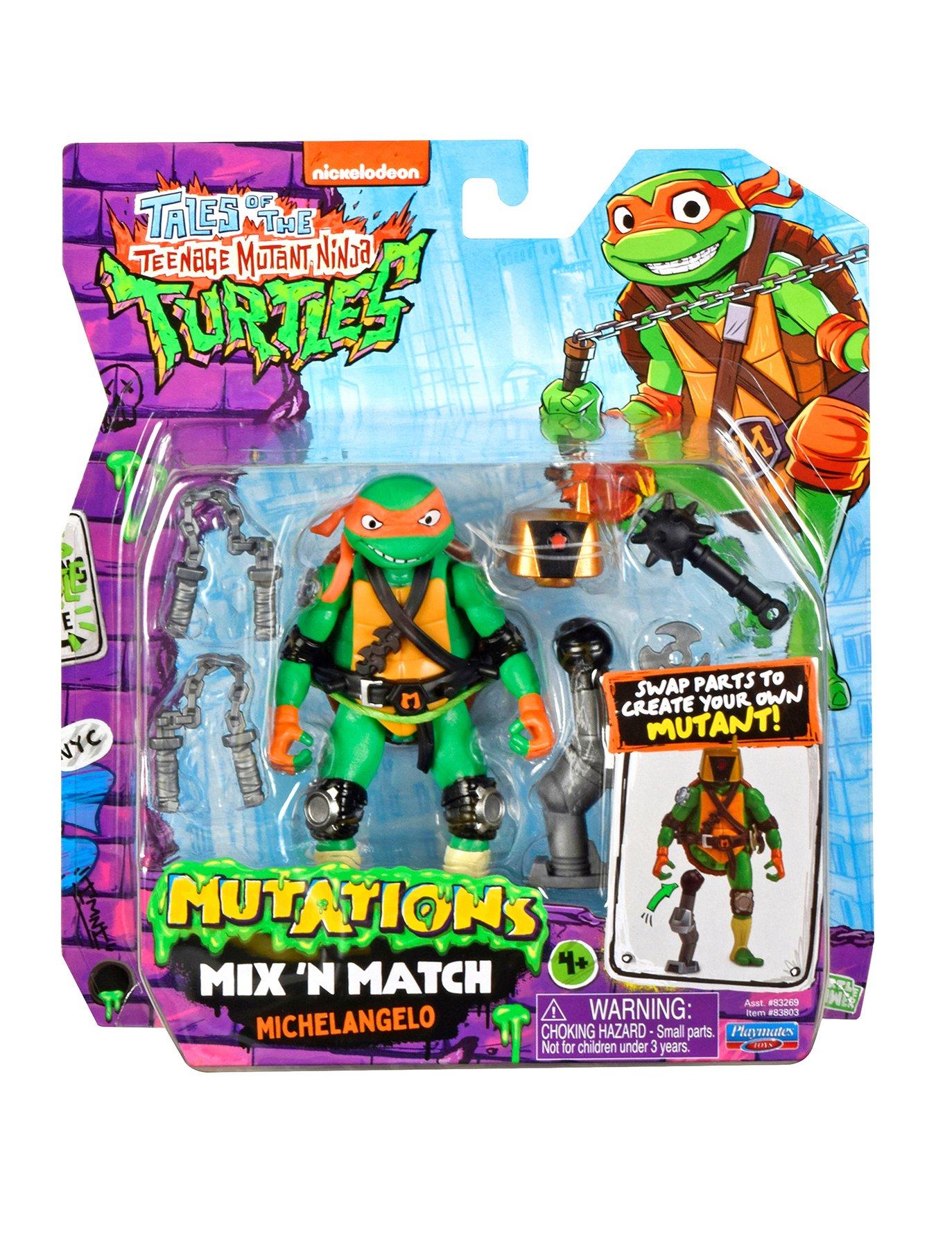 Teenage Mutant Ninja Turtles Tales of Teenage Mutant Ninja Turtles: Mutations Mix and Match 4.5-Inch Michelangelo