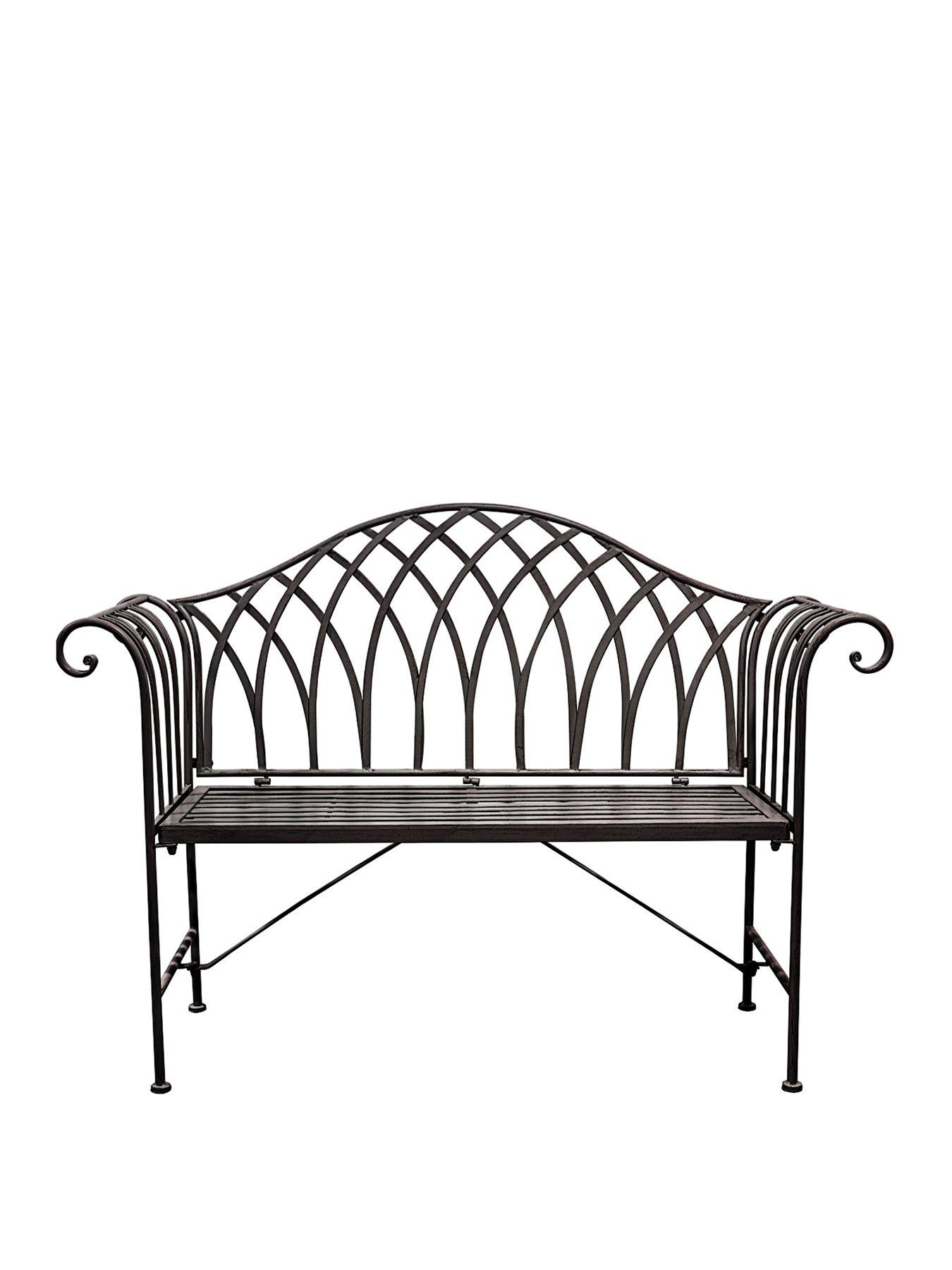 Image 2 of 2 of Gallery Duchess Outdoor Bench Noir