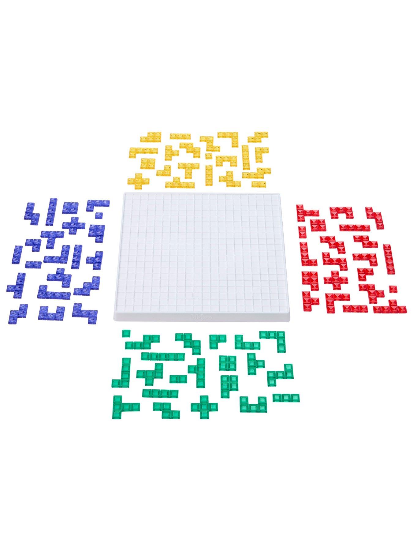  image of mattel-blokusnbspfamily-board-game-for-kids-amp-adults-with-colourblind-accessible-pieces
