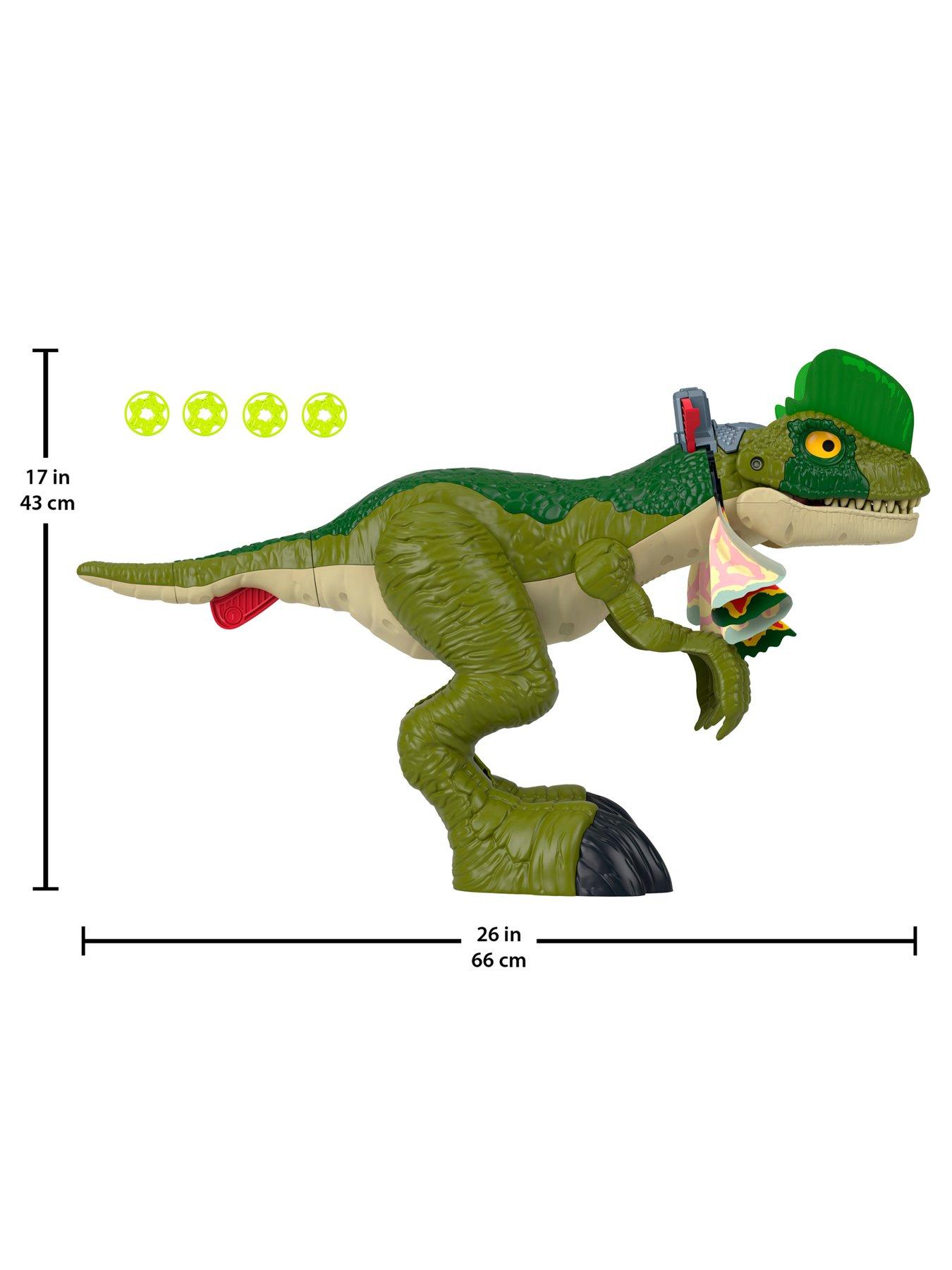 image of imaginext-jurassic-world-thrash-attack-dilophosaurus
