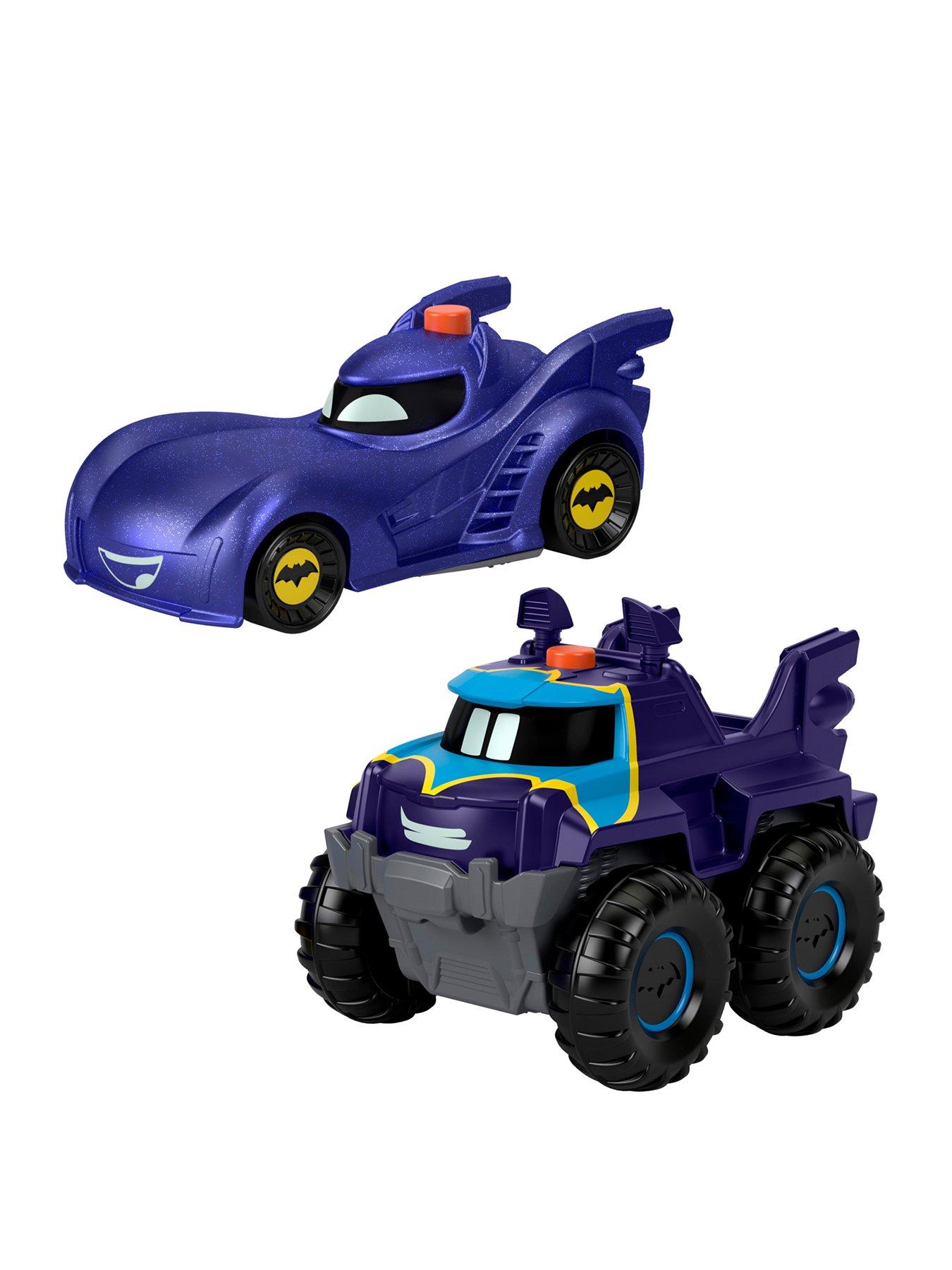 Batman Batwheels Light-Up Racers Toy Cars 2-Pack: Bam  &  Buff