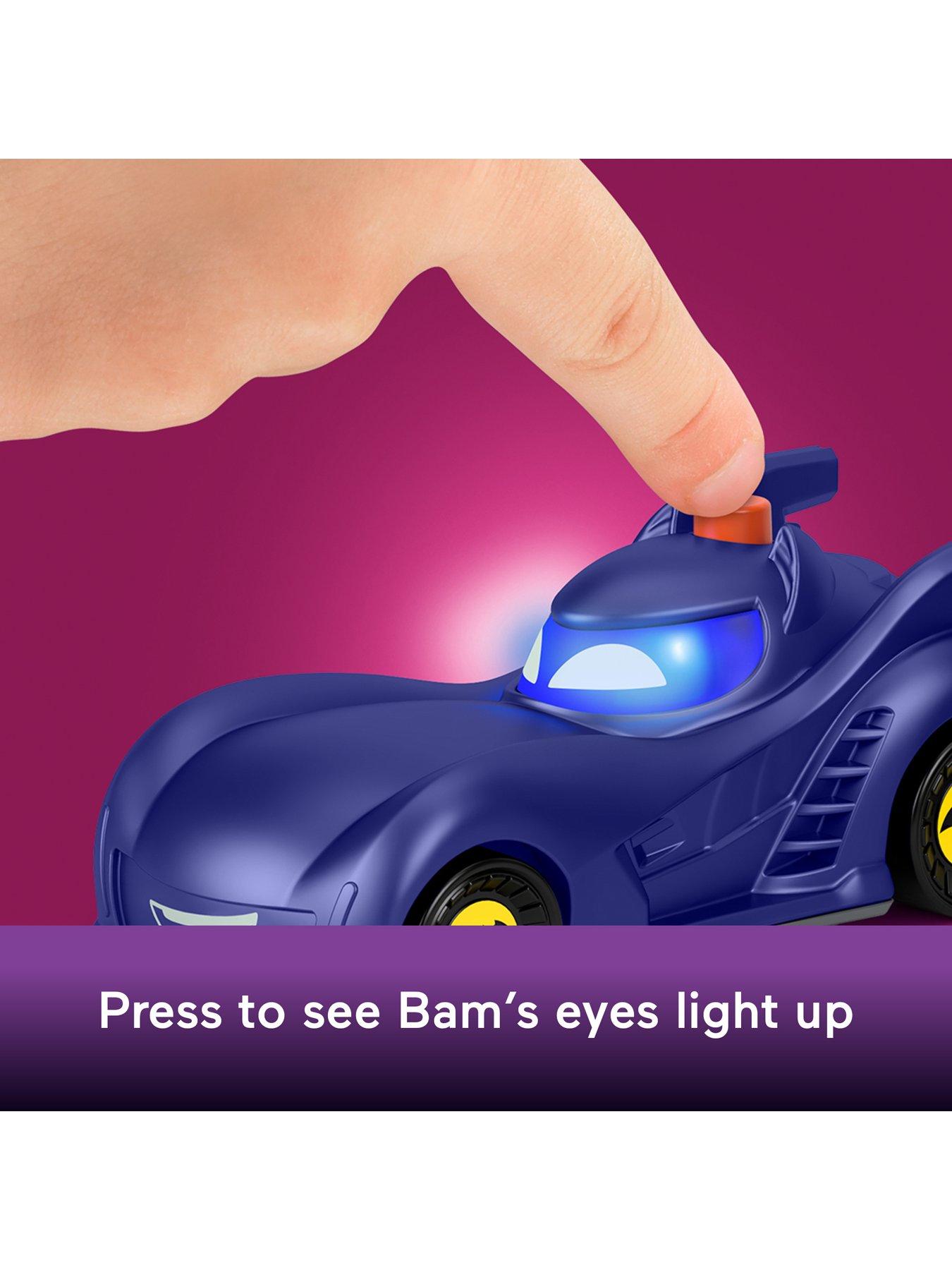  image of batman-batwheels-light-up-racers-toy-cars-2-pack-bam-amp-buff