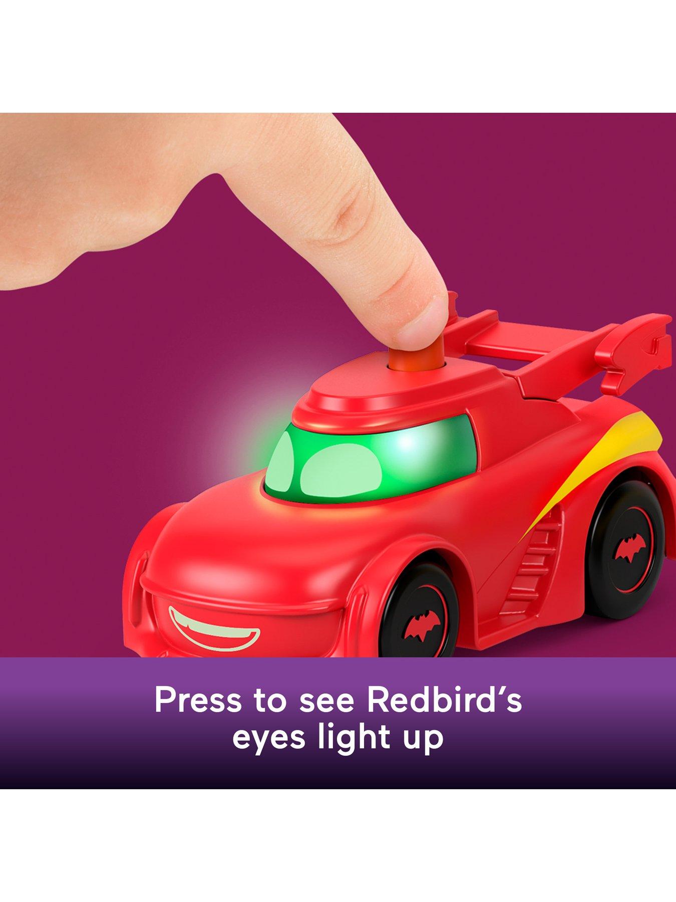 Image 3 of 6 of Batman Batwheels Light-Up Racers Toy Cars&nbsp;2-Pack: Redbird &amp; Batwing