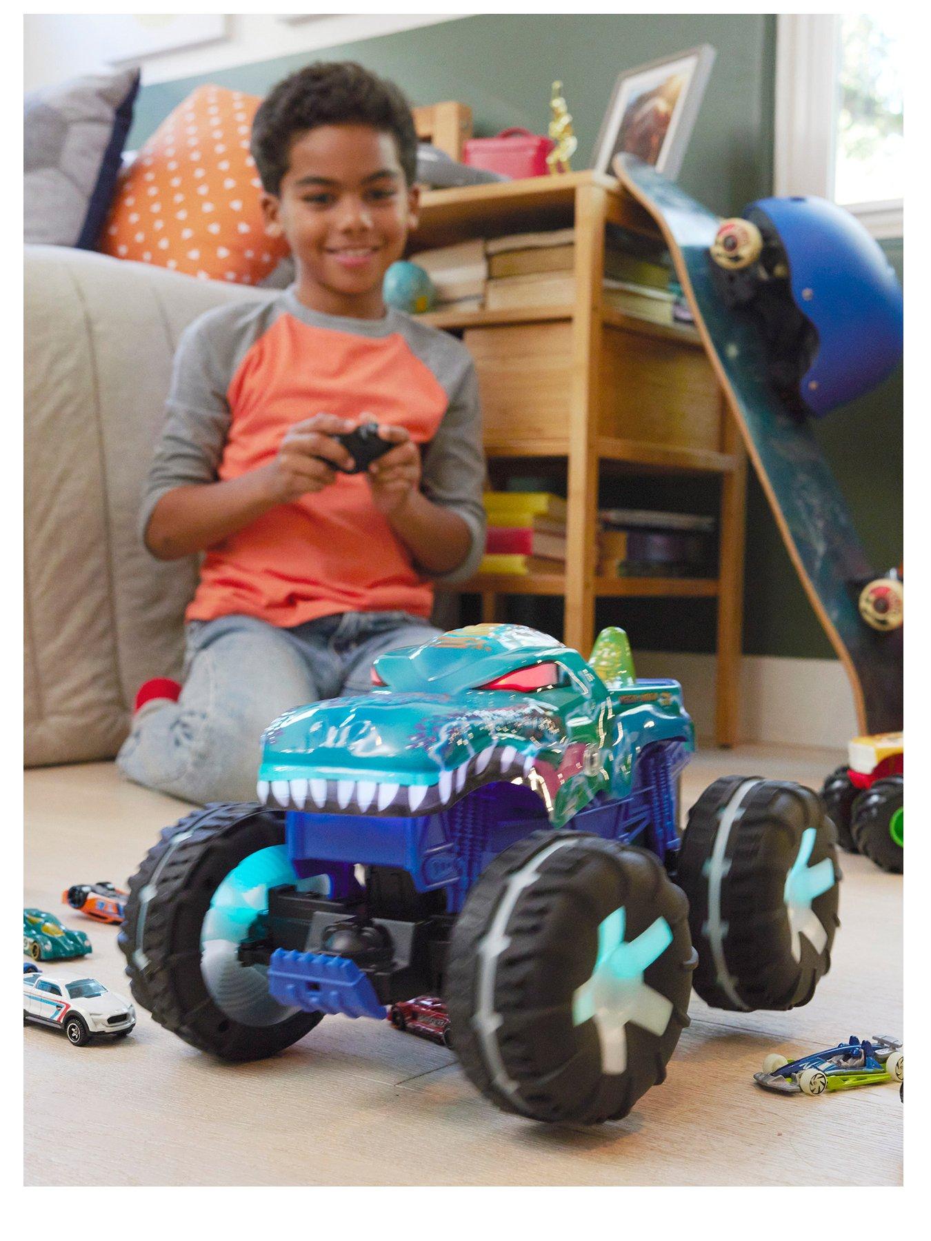 Image 1 of 7 of Hot Wheels Monster Trucks 1:15 Mega-Wrex Alive Remote Control Car