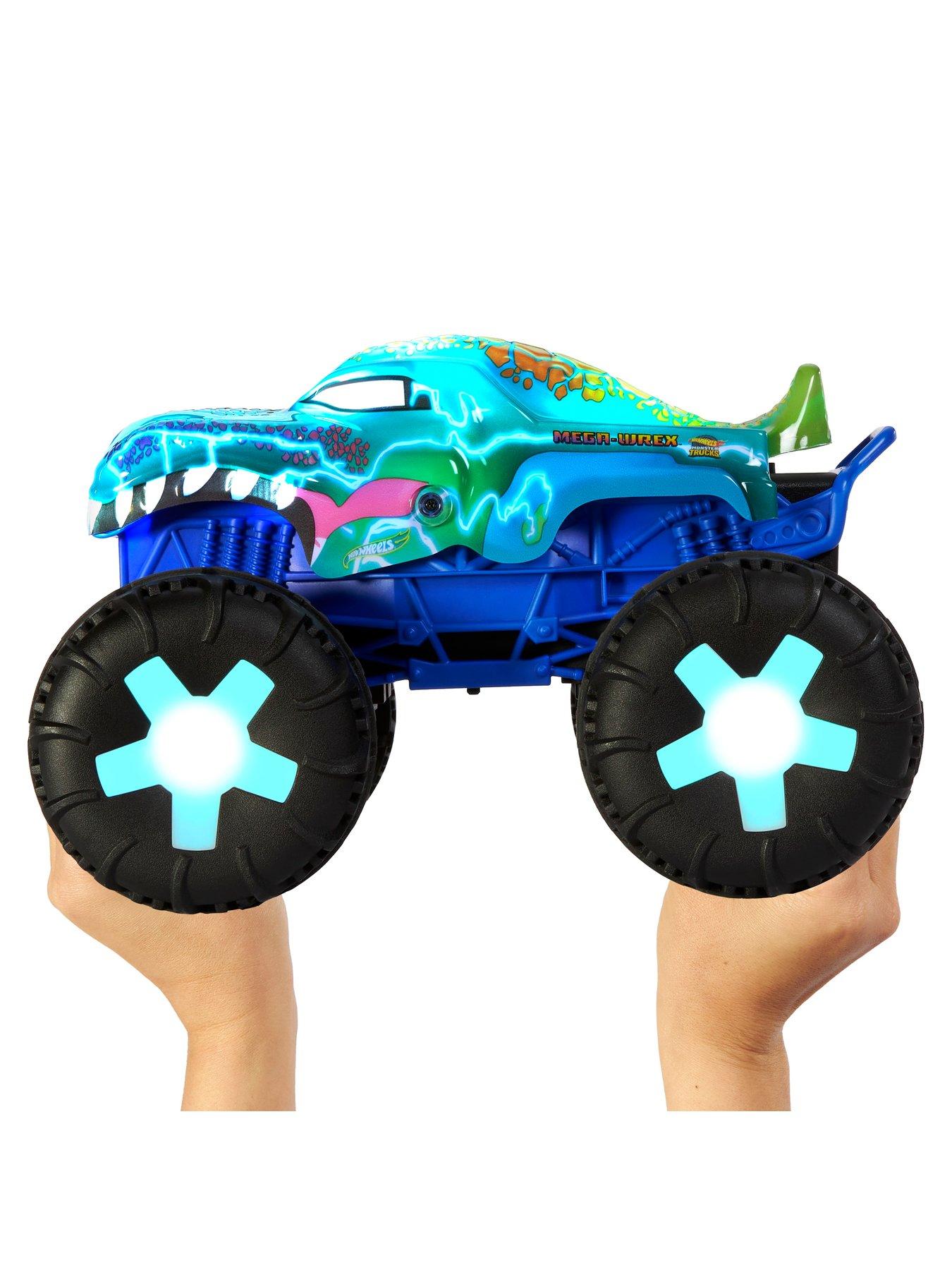 Image 5 of 7 of Hot Wheels Monster Trucks 1:15 Mega-Wrex Alive Remote Control Car