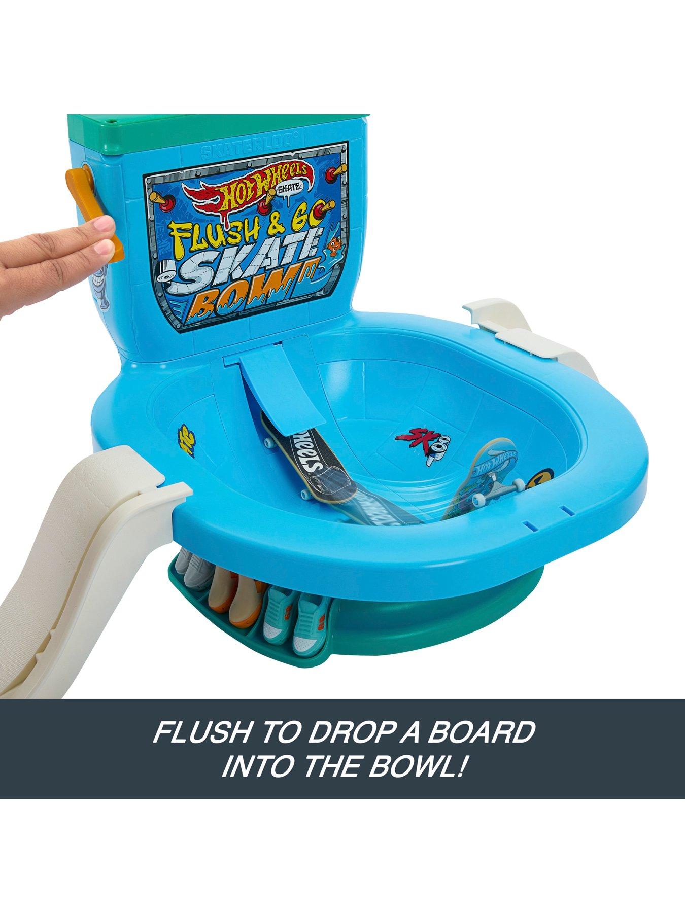  image of hot-wheels-skate-flush-amp-go-skate-bowl
