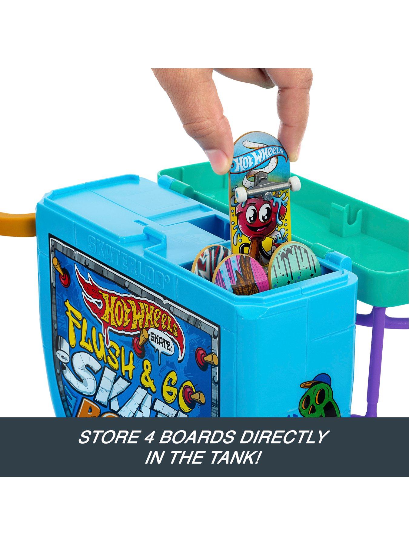  image of hot-wheels-skate-flush-amp-go-skate-bowl