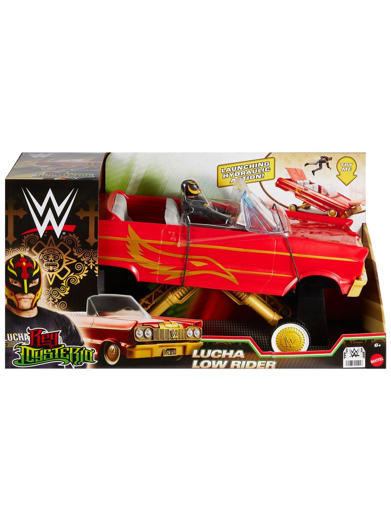Image 6 of 7 of WWE Lucha Low Rider Vehicle with Rey Mysterio Main Event&nbsp;Action Figure