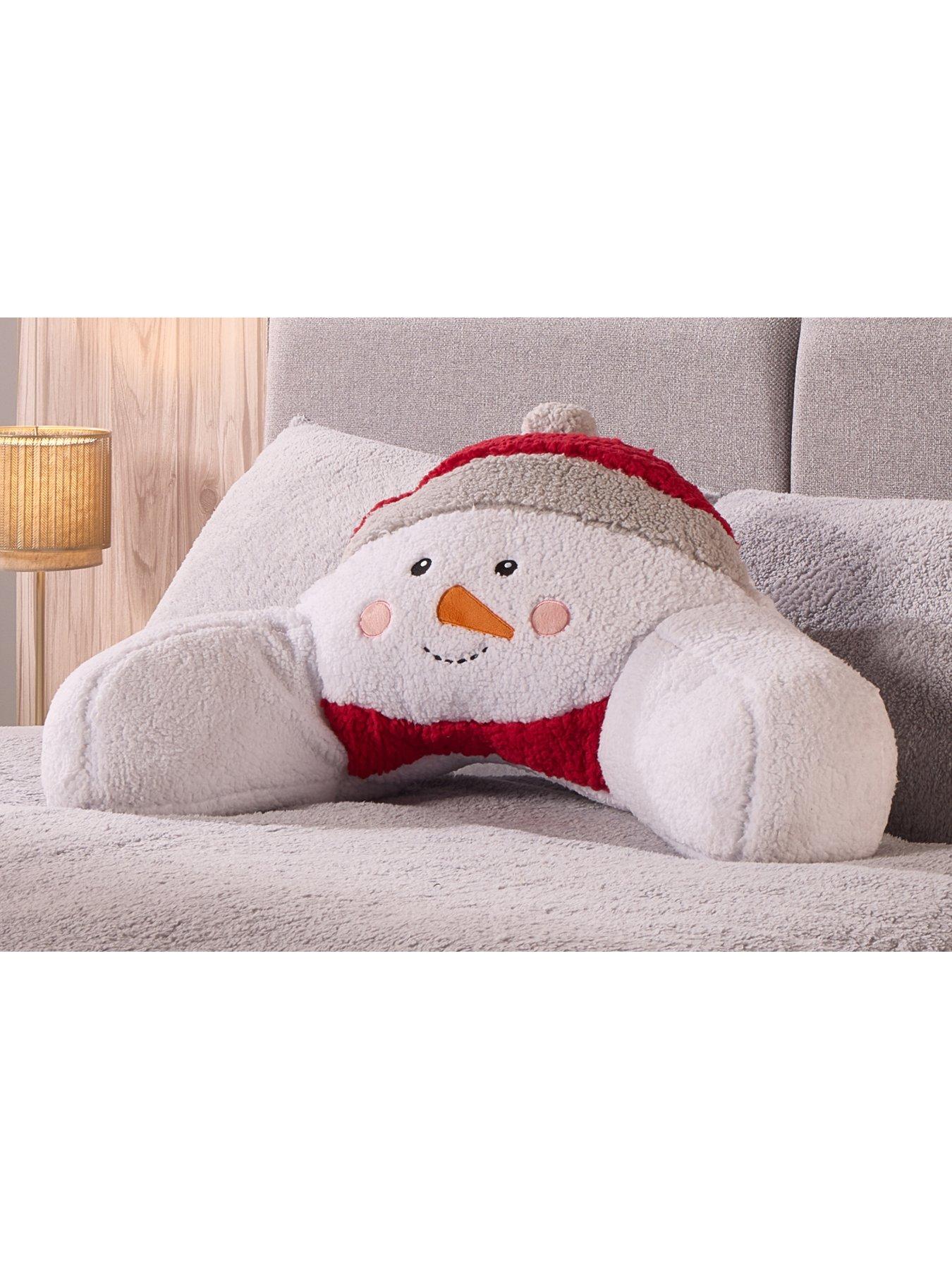 Image 4 of 5 of Very Home Kids Snowman Cuddle Cushion