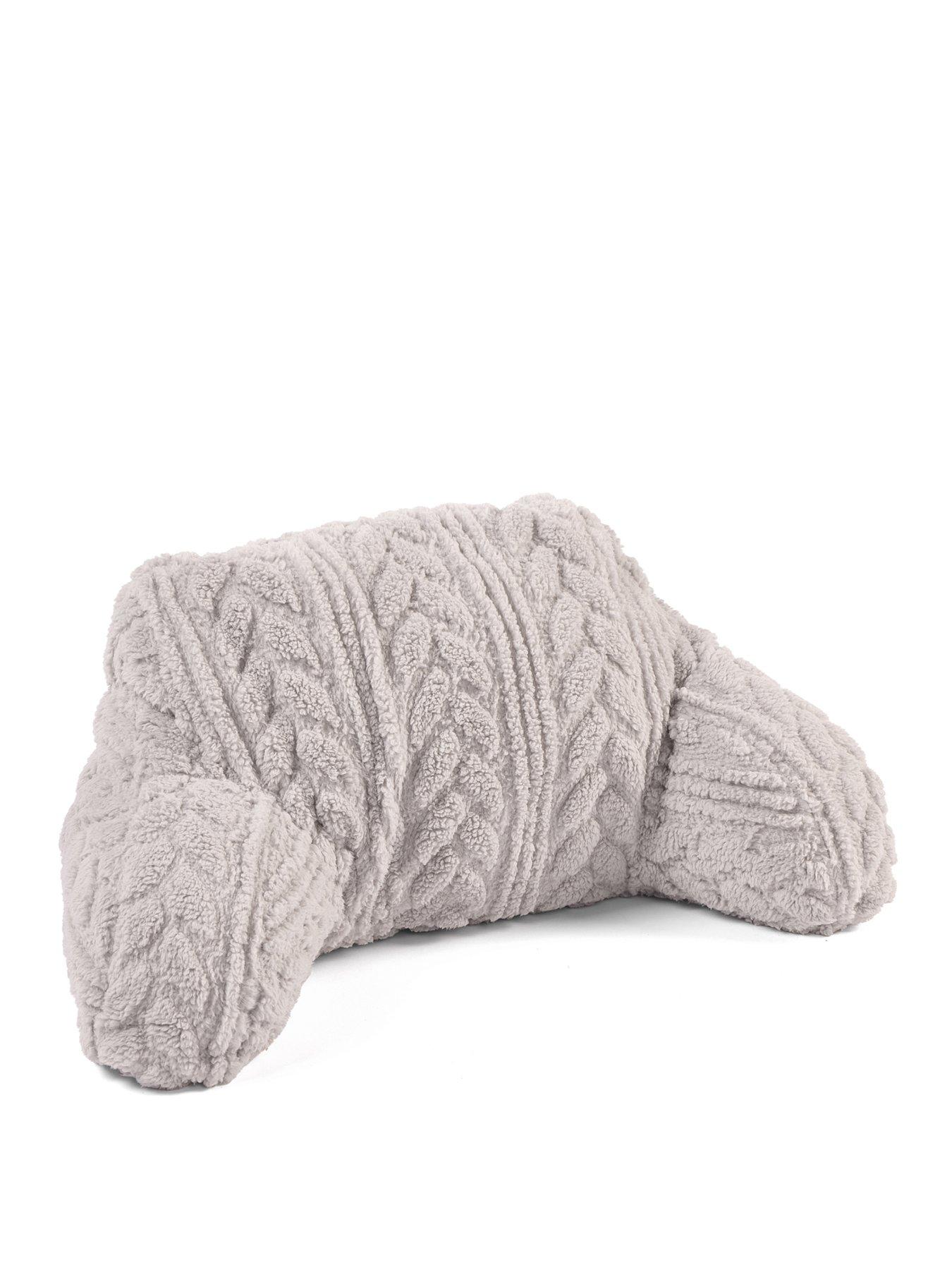  image of the-very-collection-cable-knit-cuddle-cushion