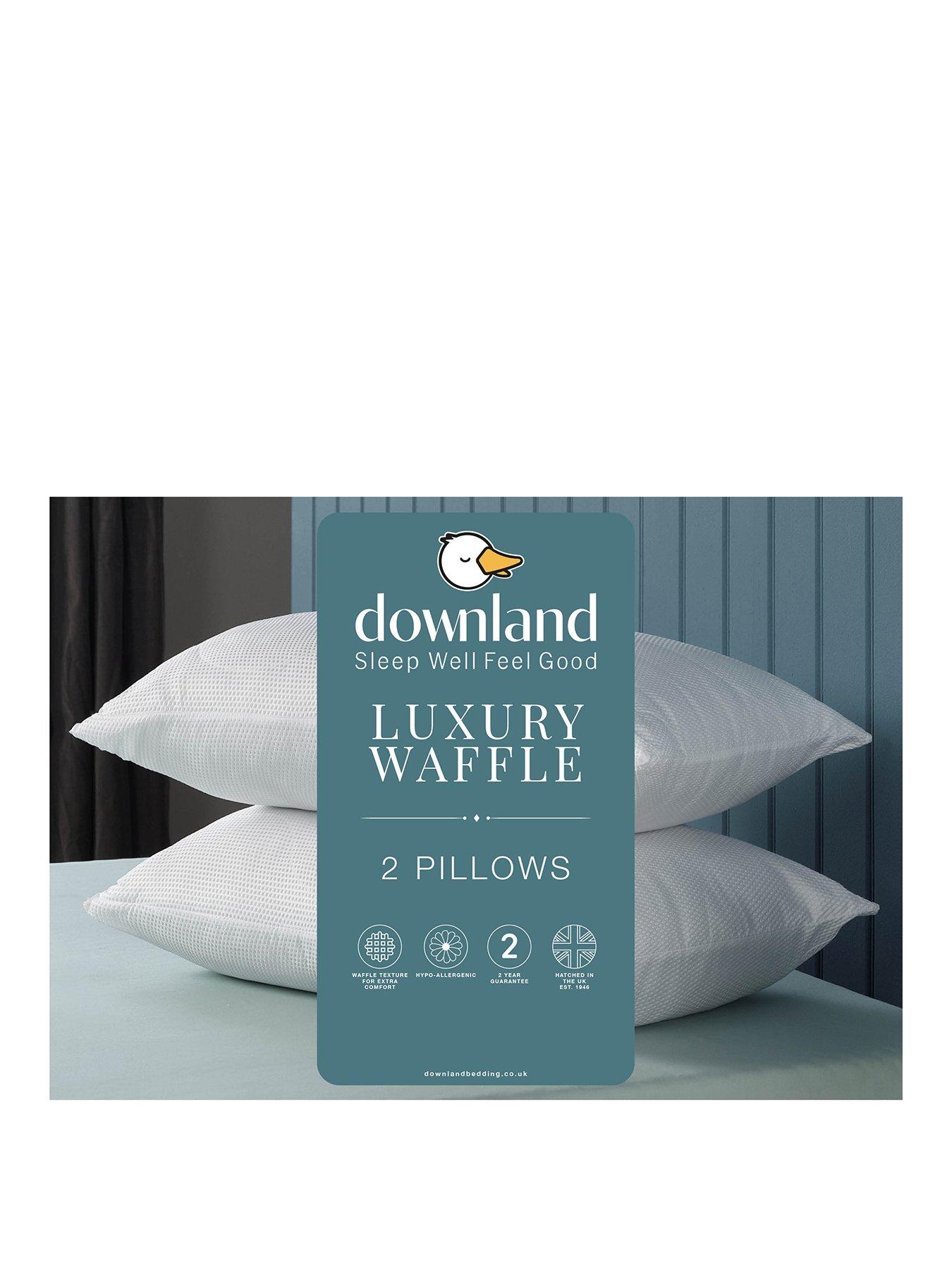  image of the-very-collection-soft-touch-waffle-pillow-pair--white