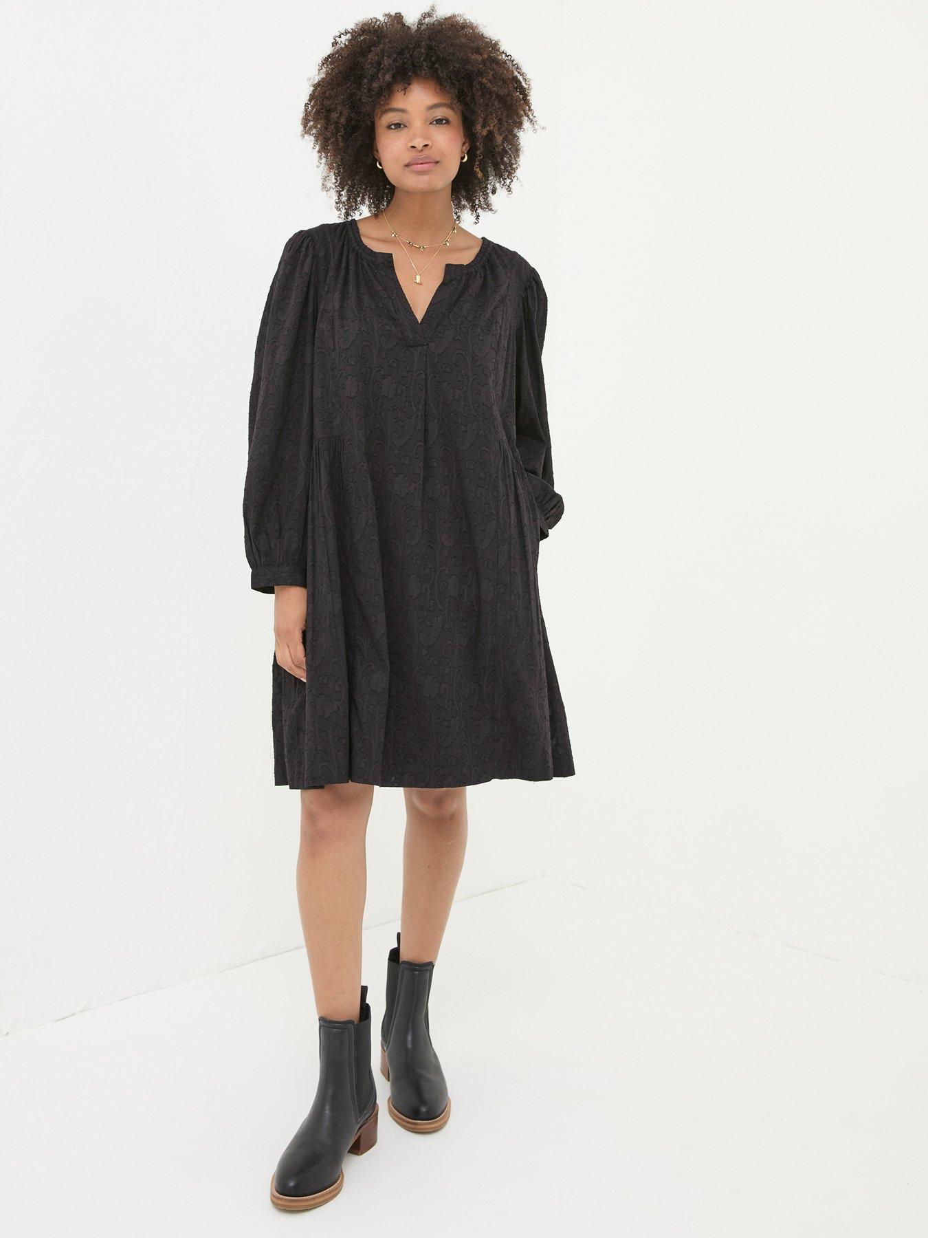 undefined Anona Swing Dress - Black