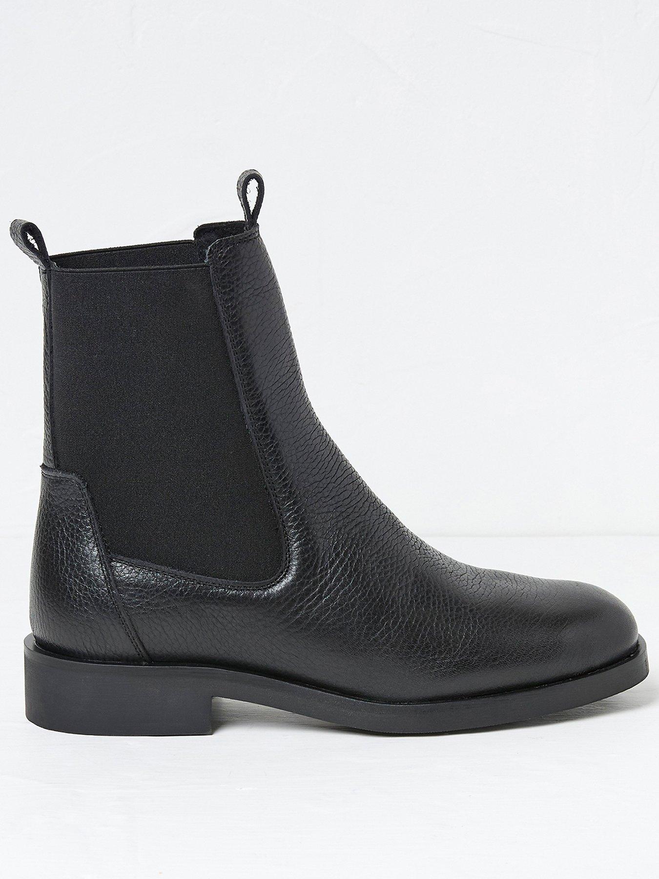 Fat face black boots best sale