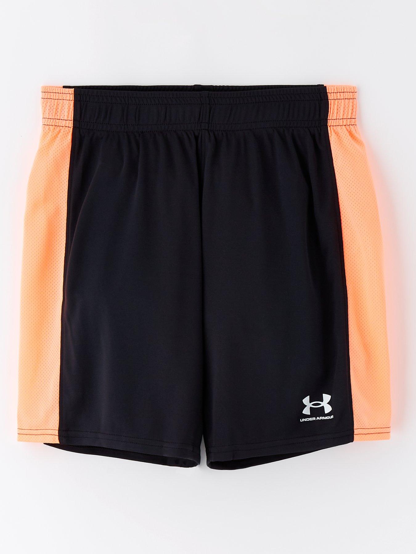 undefined Boys Football Challenger Knit Shorts - Black