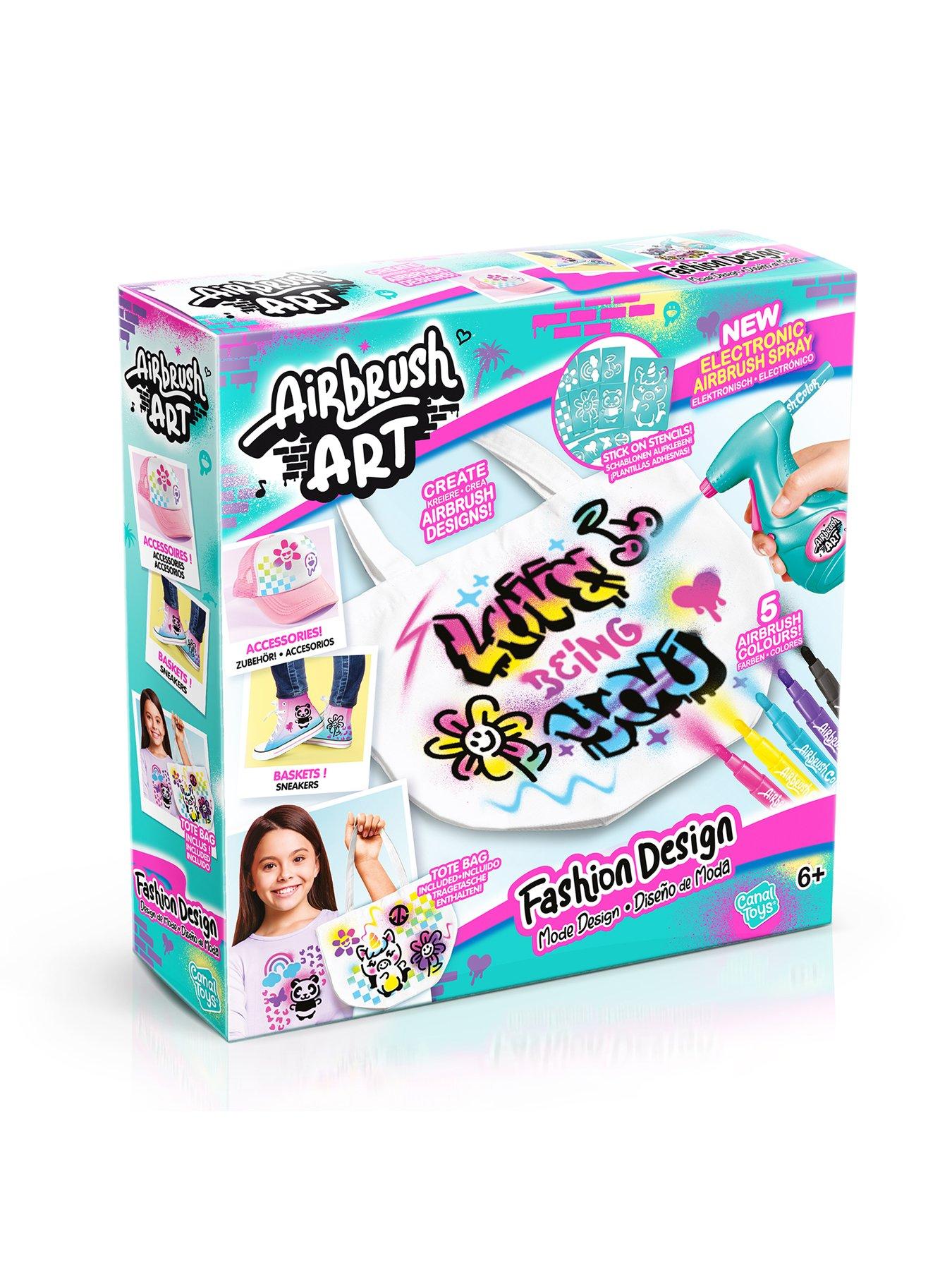 Image 2 of 7 of Airbrush Plush Airbrush Art Fashion Design Kit