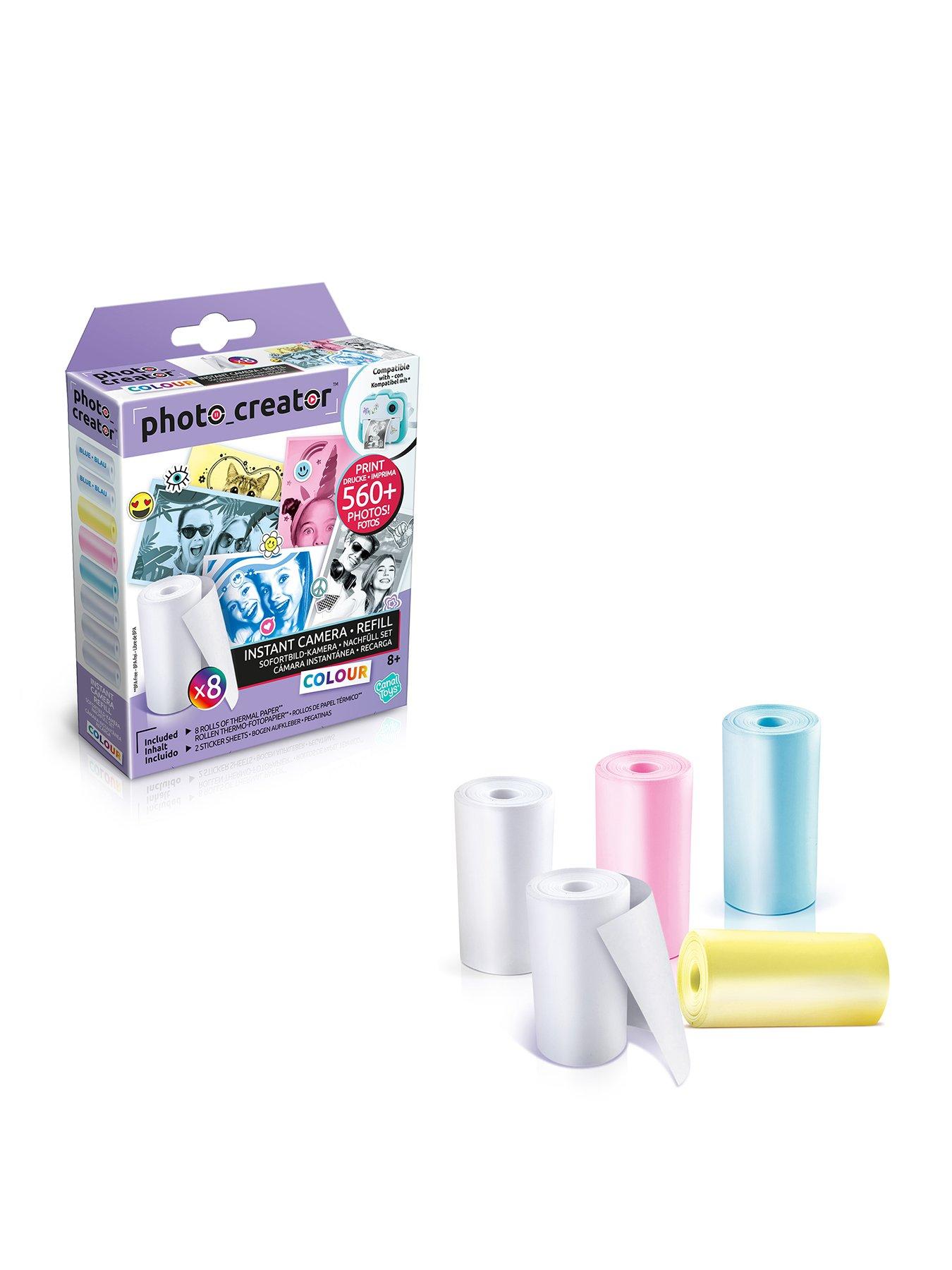 Photo Creator Instant Print Camera Colour Refill Pack (8 pack)