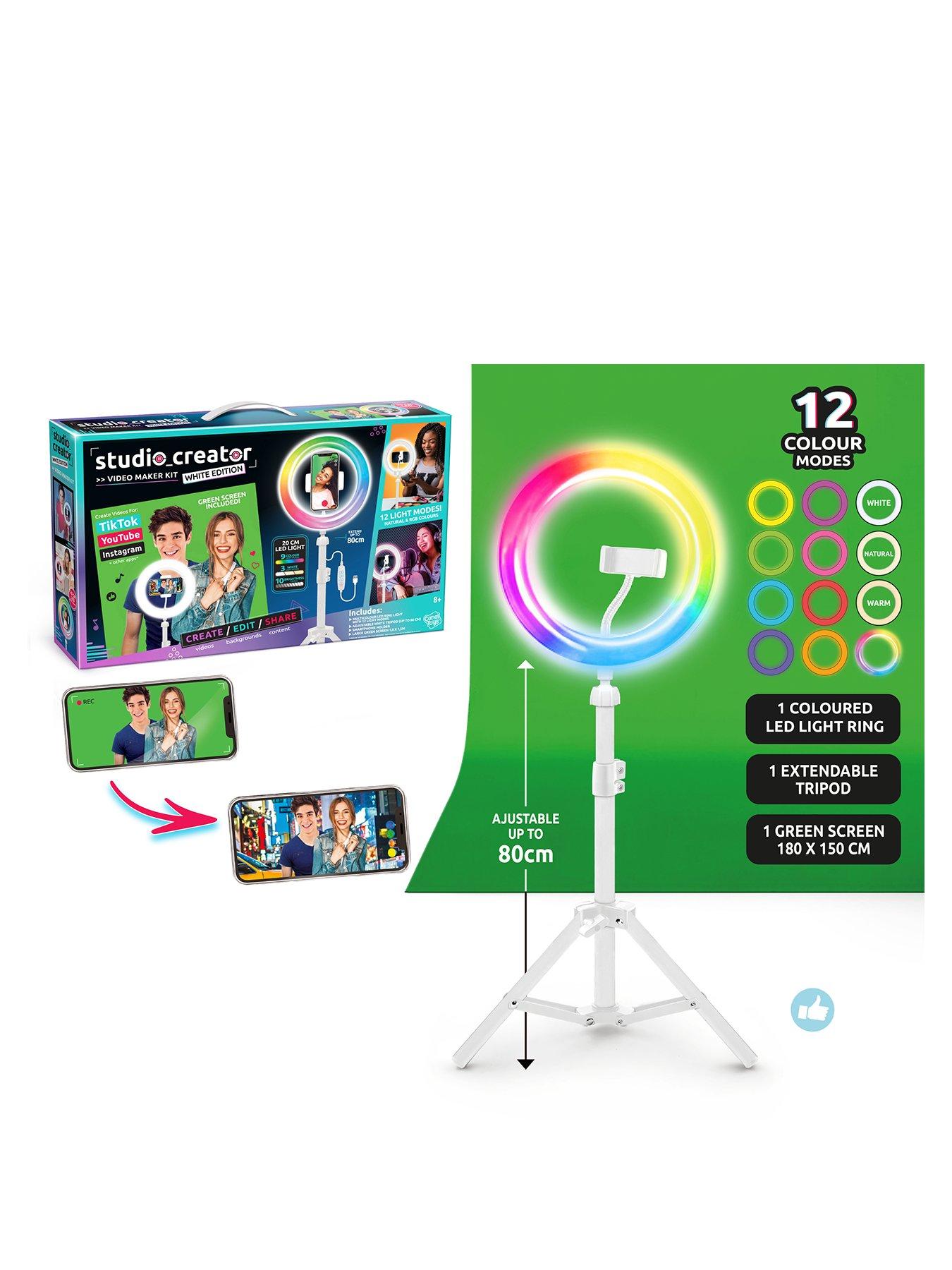  image of studio-creator-video-maker-kit-white-edition