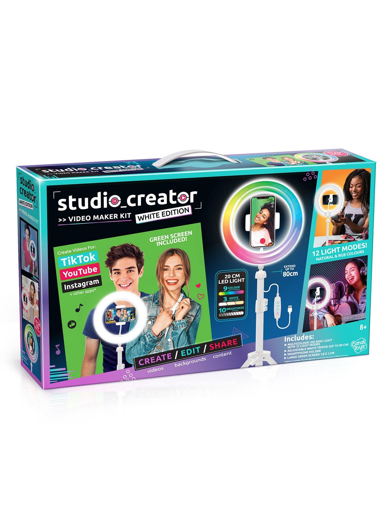  image of studio-creator-video-maker-kit-white-edition