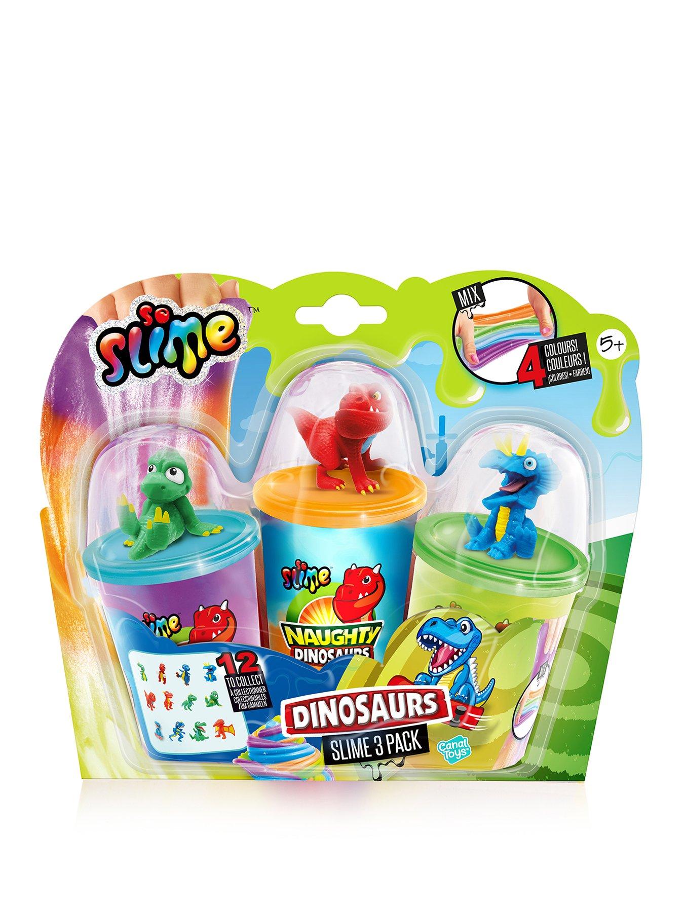 So Slime Collectible Slime Dino (3 Pack)